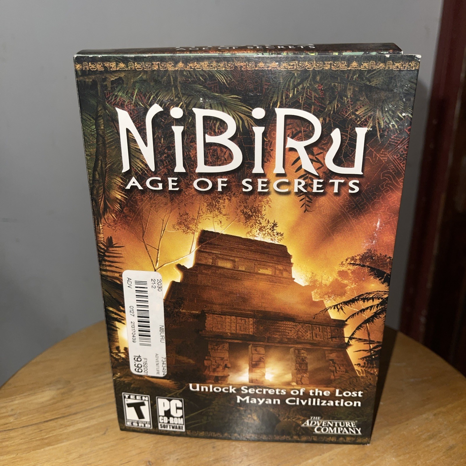 NiBiRu Age Of Secrets PC Game – Windows – The Adventure Company CD-ROM – Sealed