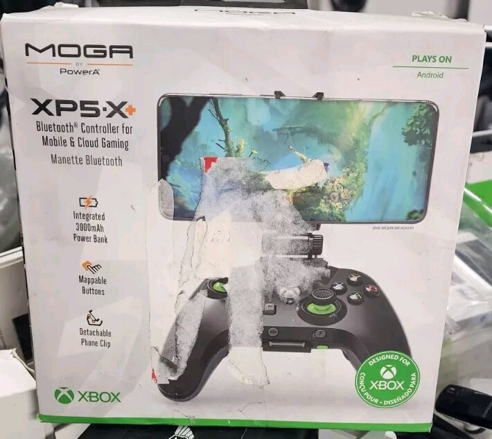 MOGA XP5-X Plus Bluetooth Controller for Android/PC w/ 3000mAh Power Bank