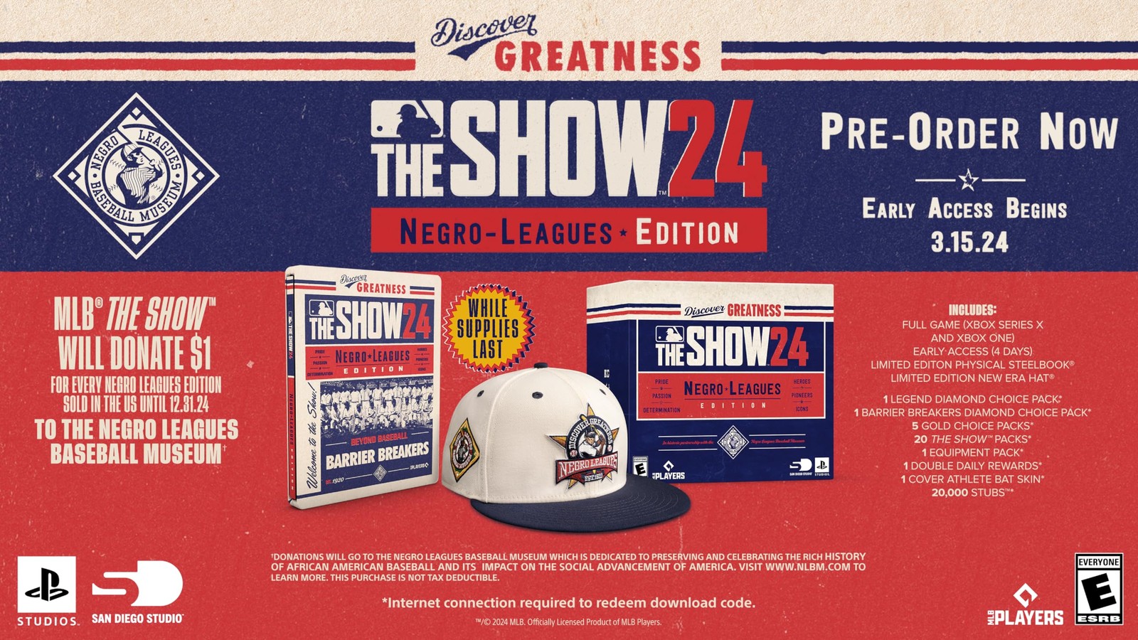 MLB The Show 24: Negro League Collectors Ed – Xbox Series X