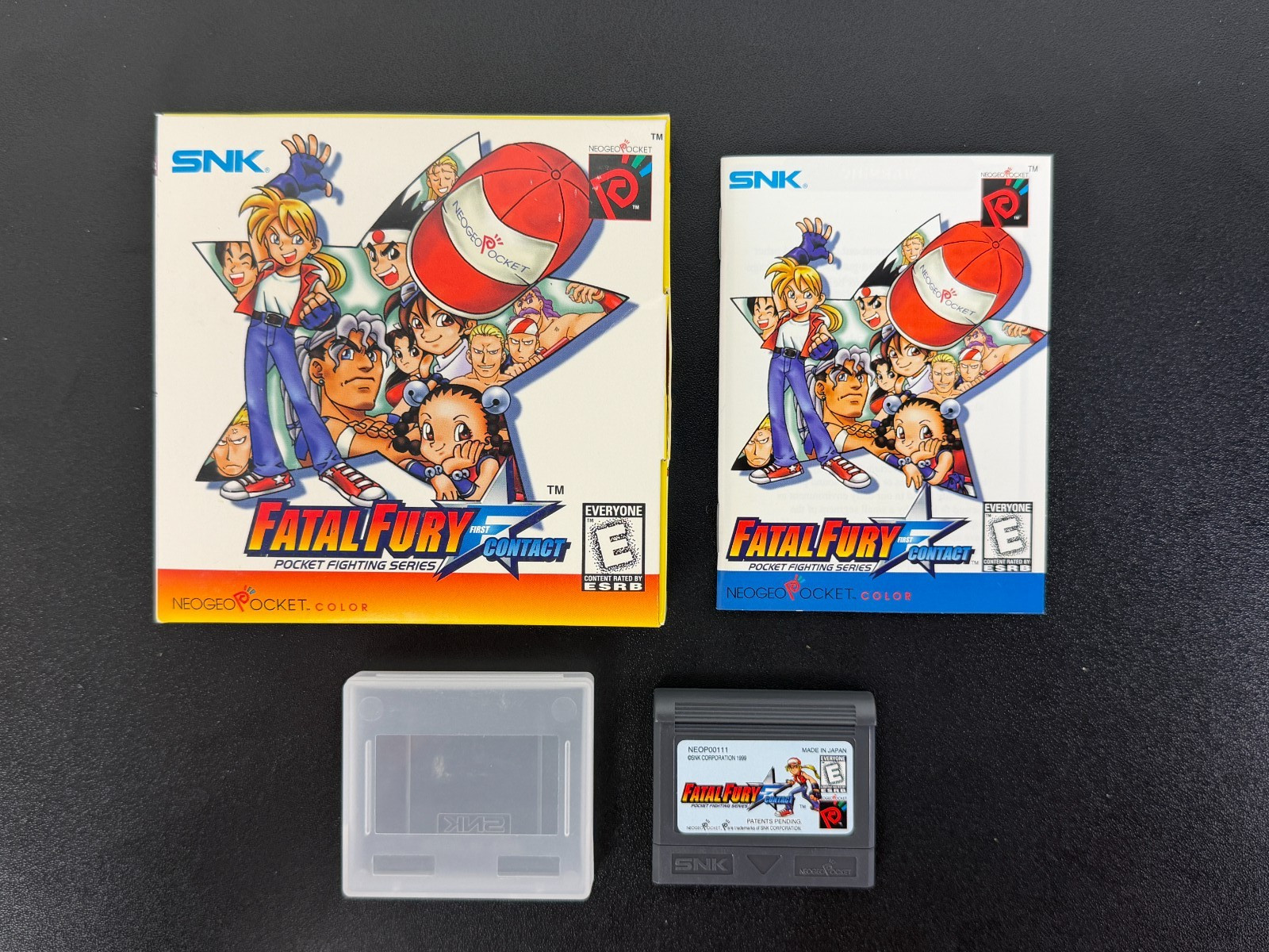 Fatal Fury First Contact Neo Geo Pocket Color Complete CIB NGPC SNK US – MINT