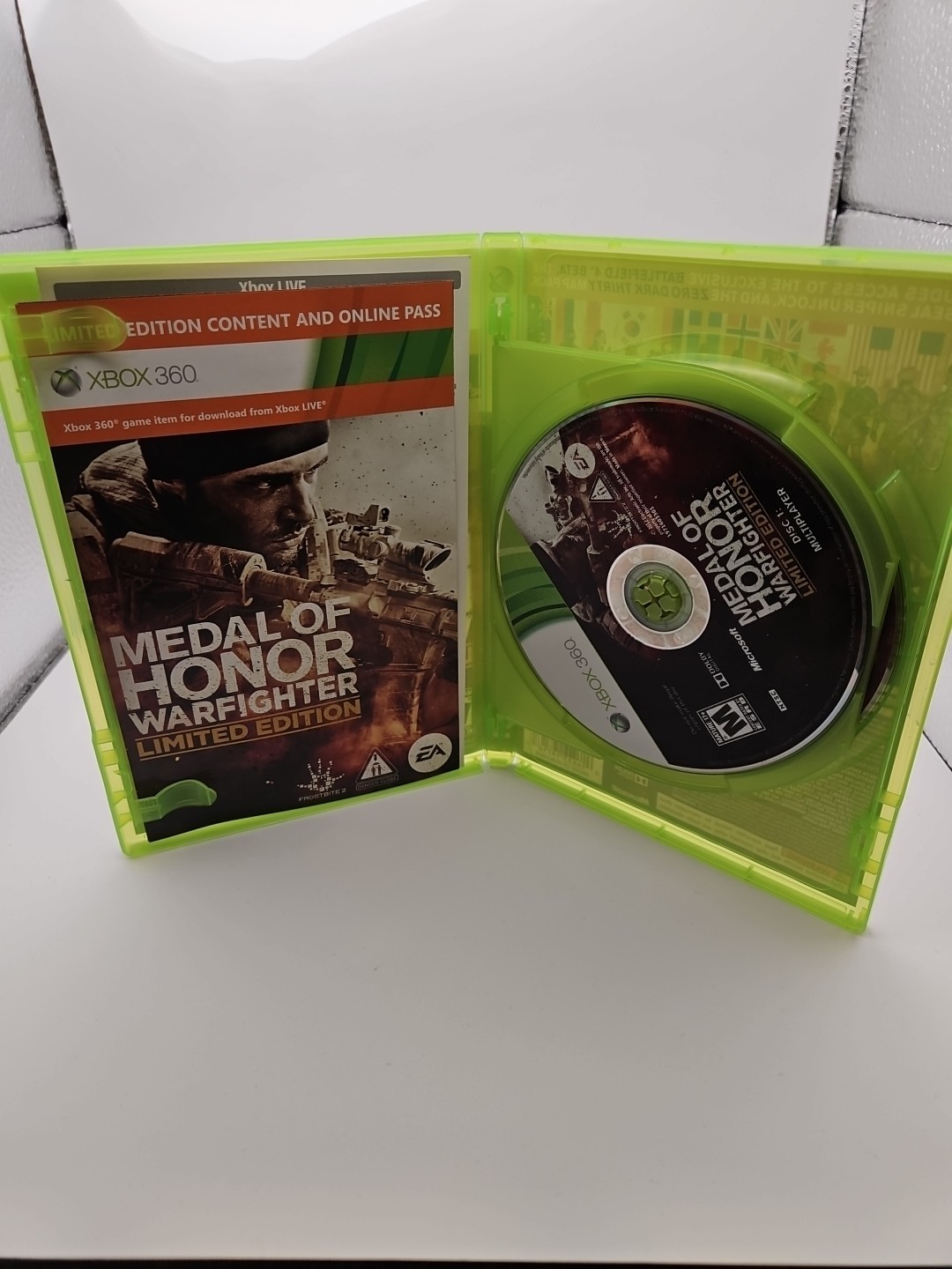Medal of Honor: Warfighter — Limited Edition (Microsoft Xbox 360, 2012)