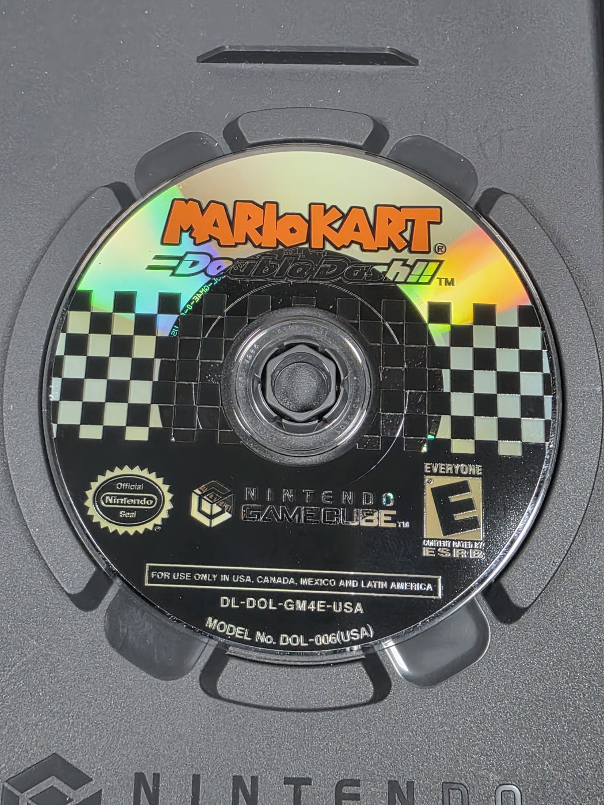 Nintendo GameCube Console Bundle Mario Kart Double Dash Set Black Tested Lot