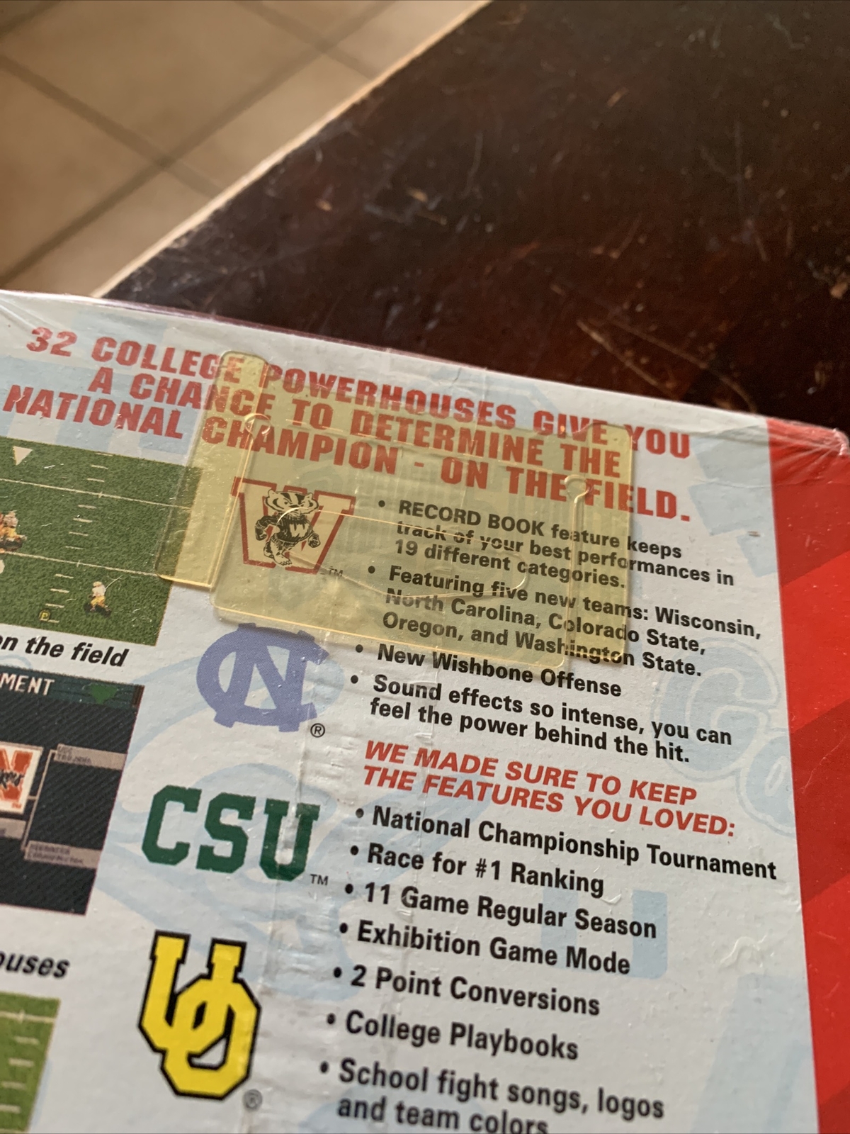 Sega Genesis College Football’s National Championship II New