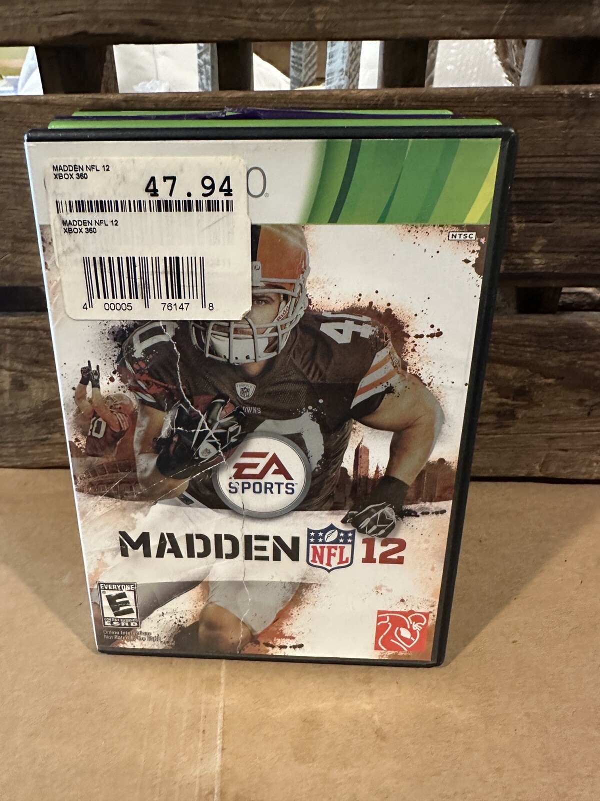 Lot of 8 Xbox 360 Games NBA Live 07, MLB 2K09, NHL 10, Madden 12, Fifa 09