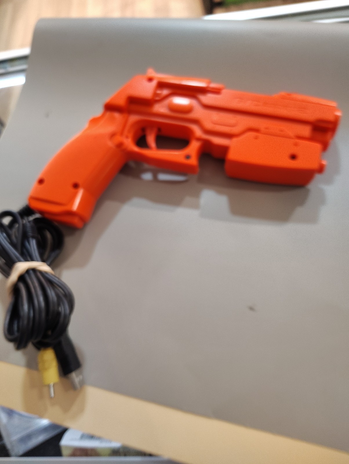 Namco GunCon Light Gun Playstation 2 (PS2) , 2nd Gun A/V adapter cable Untested