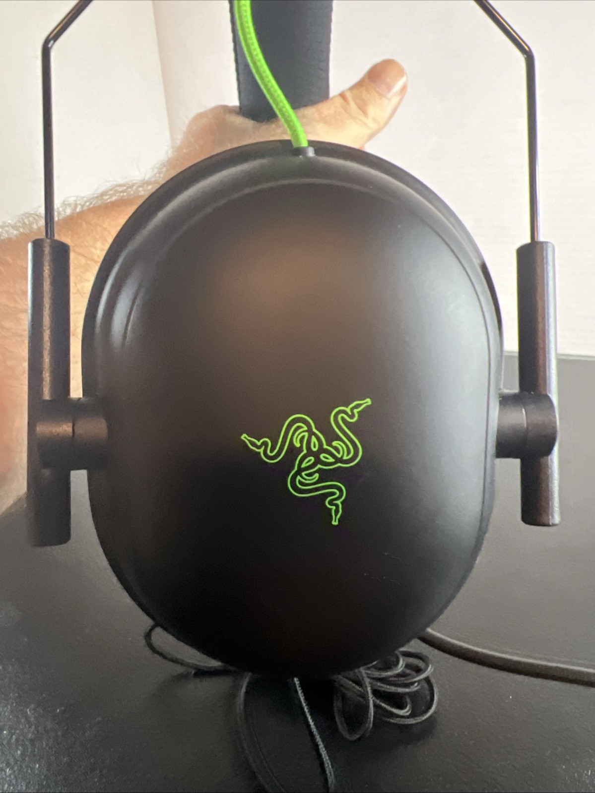 Razer BlackShark V2 X Gaming Headset Wired 3.5mm with Mic – Black Green Logo