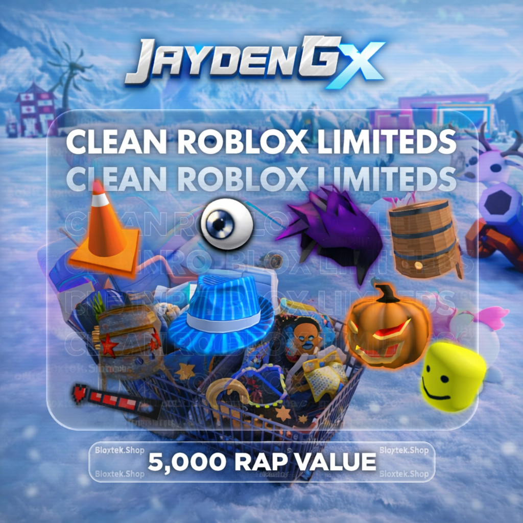 Roblox Limited Items | Clean & Fast Delivery | 5K–100K RAP | Trusted Seller