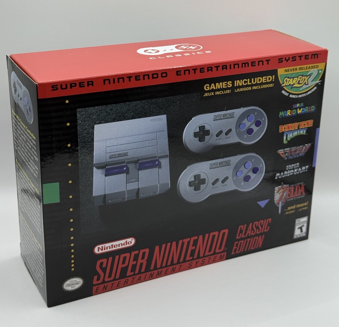 Nintendo SNES Classic Edition Mini Console With complete snes/nes library