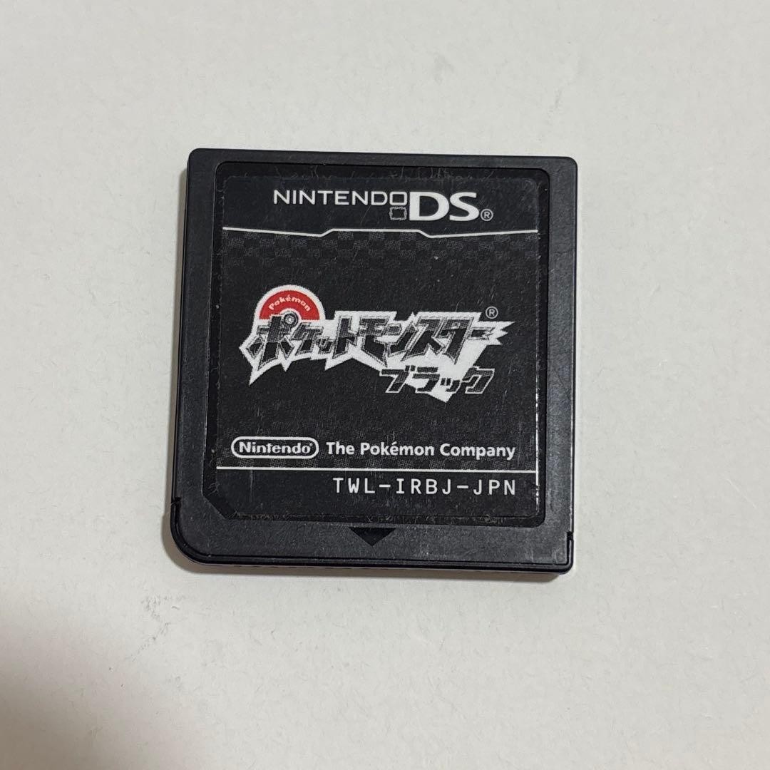 Pokemon Black Nintendo DS NTSC-J Japan RPG Game Cartridge Only Tested