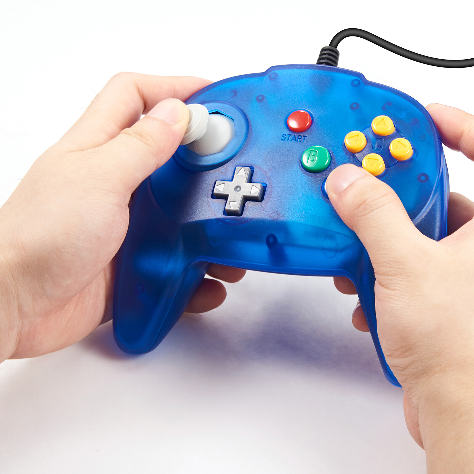 Wired USB Classic N64 Controller Gamepad For PC MAC Raspberry Pi 3 Joystick
