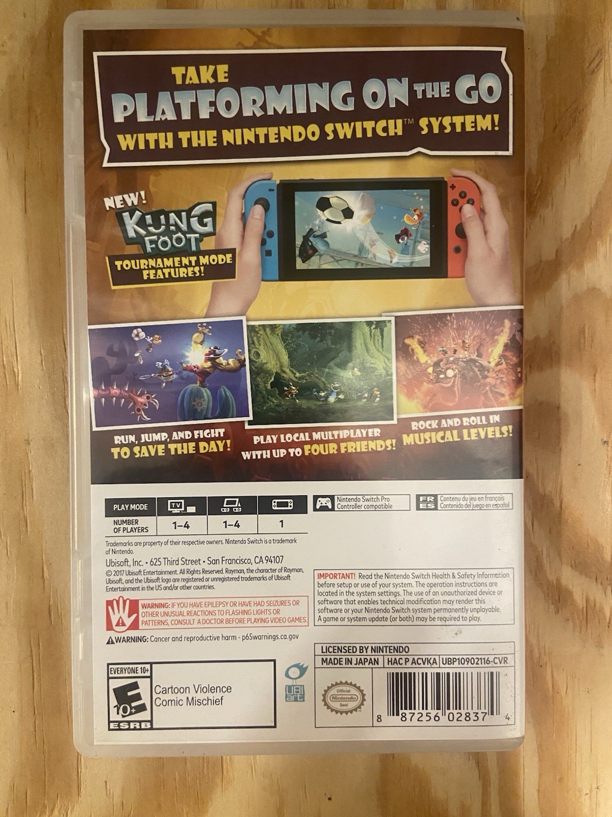 Rayman Legends Definitive Edition-Switch-TESTED & WORKING