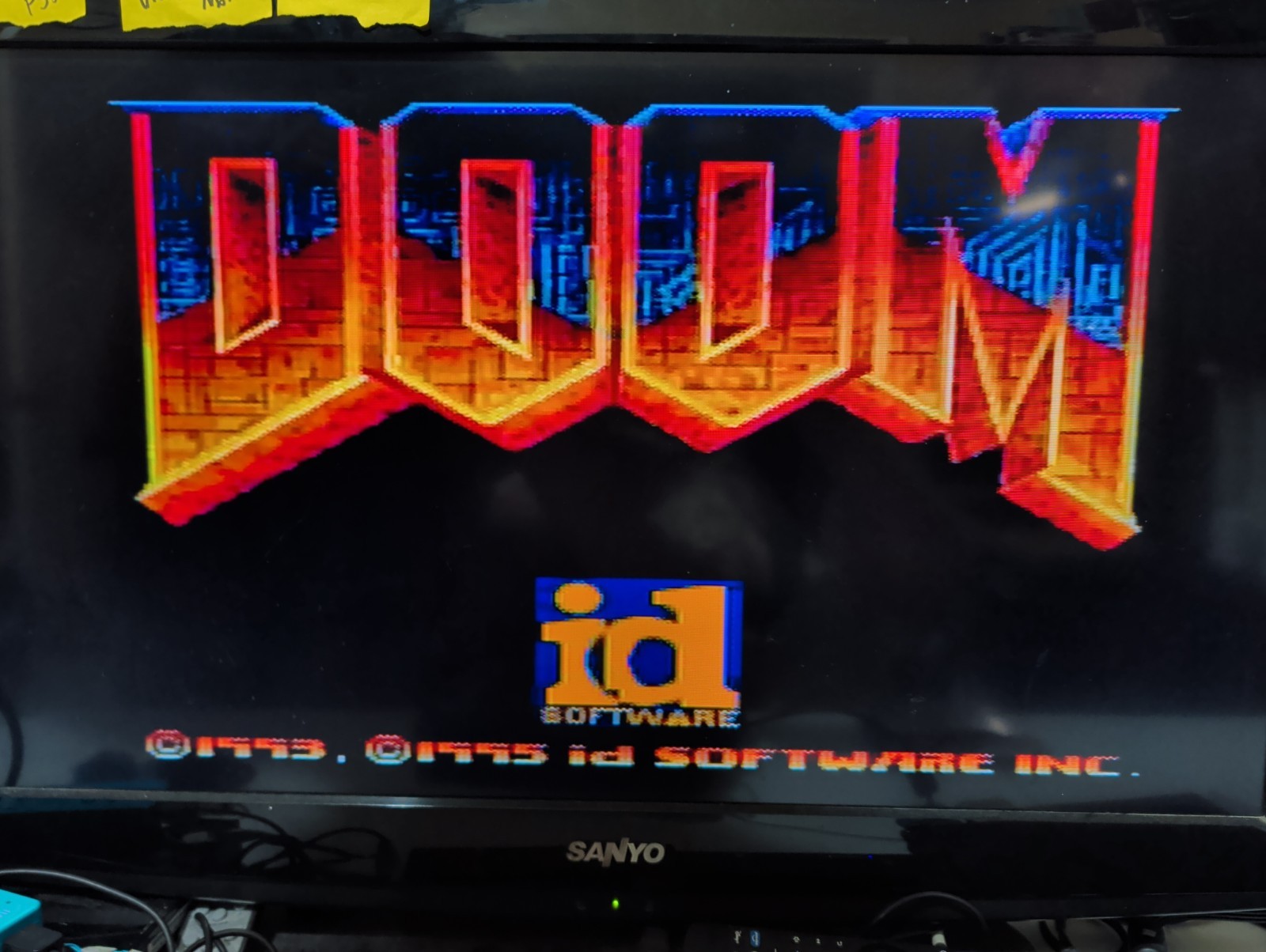 Doom ( Sony PlayStation 1 PS1 ) VG Disc – Reprinted Cover Art – Tested
