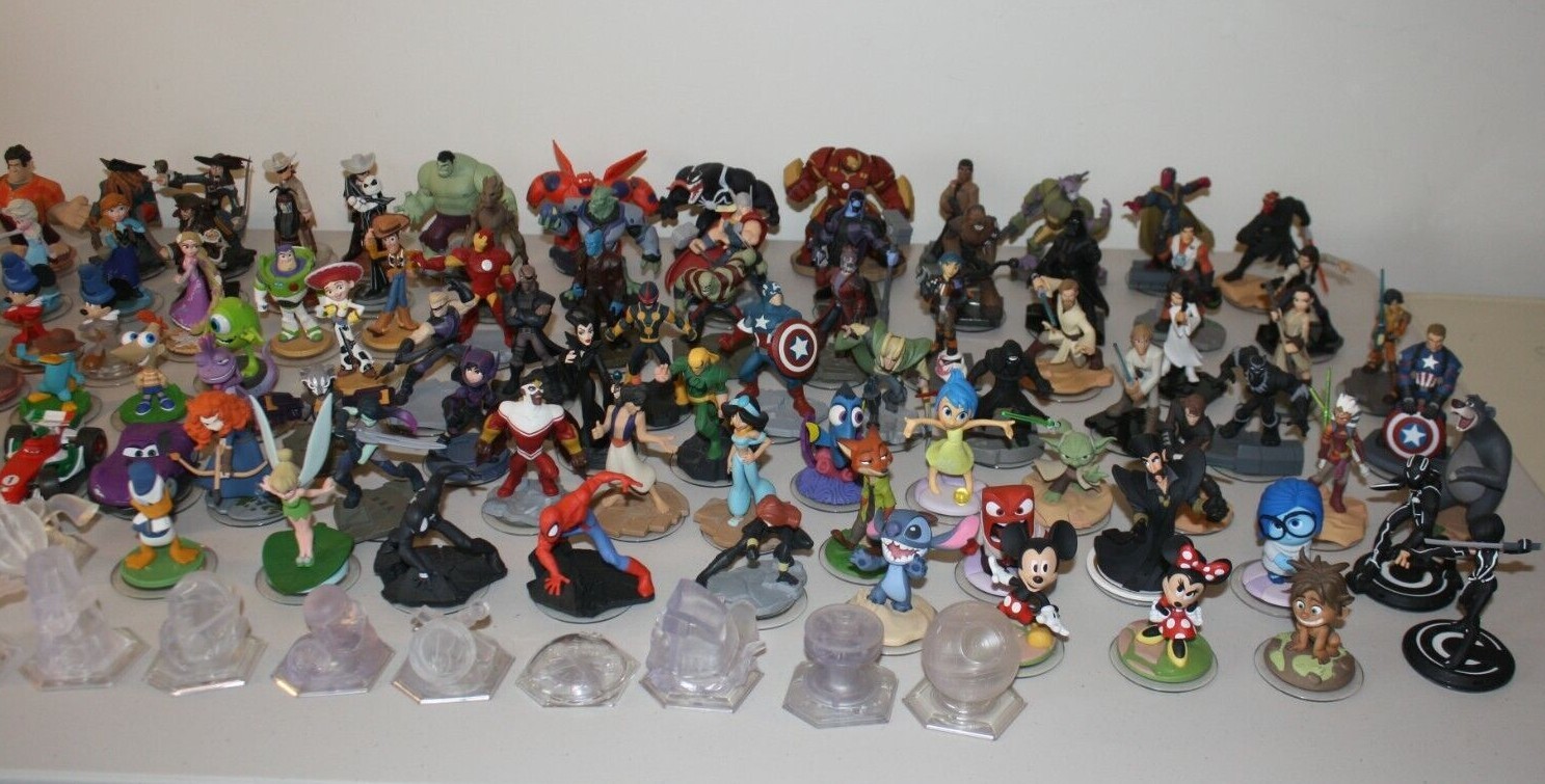 Disney Infinity Figures 1.0, 2.0, 3.0 Star Wars Marvel Disney Buy5Get1Refunded