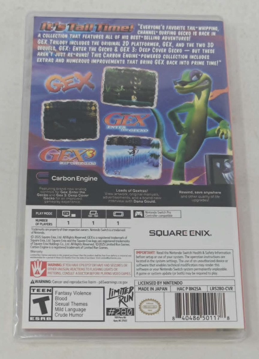 SW GEX Trilogy *Limited Run #280*NEW*F/S*