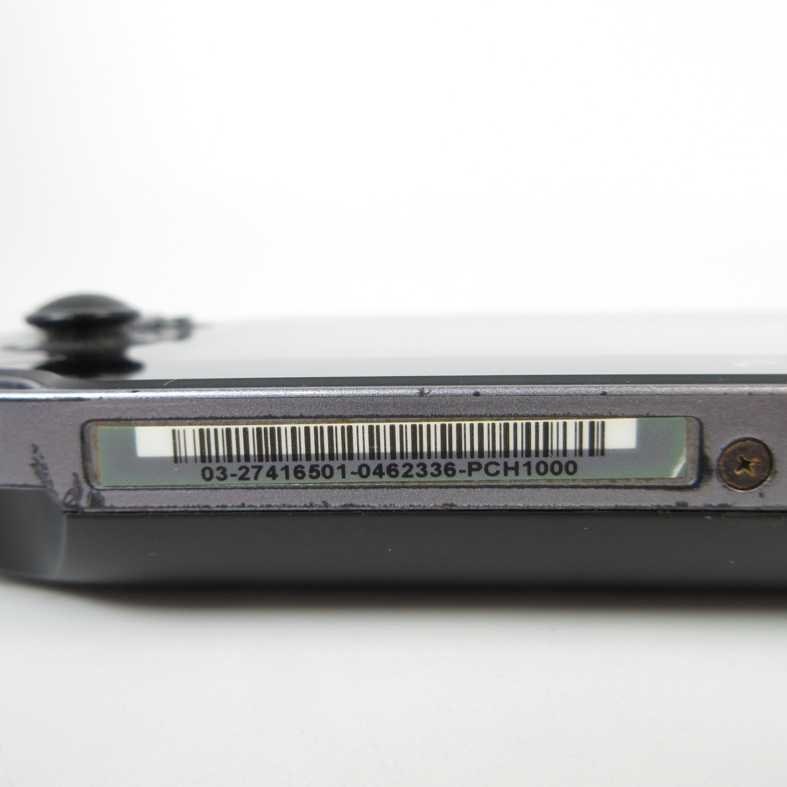 【Very Good】Sony PS Vita PCH-1000 Crystal Black Wi-Fi Model Console only #RET0311
