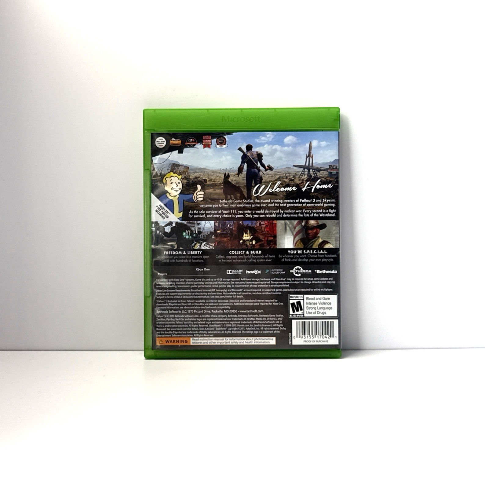 Fallout 4 Microsoft Xbox One CIB Complete With Poster Refurbished & Tested