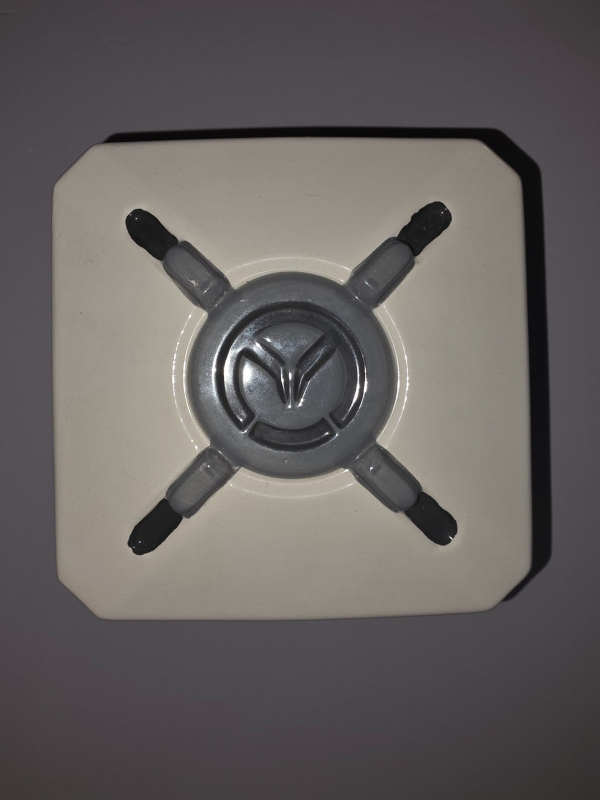 Blizzard Overwatch Loot Box Ceramic Cookie Jar Collectible Kitchen Decor New