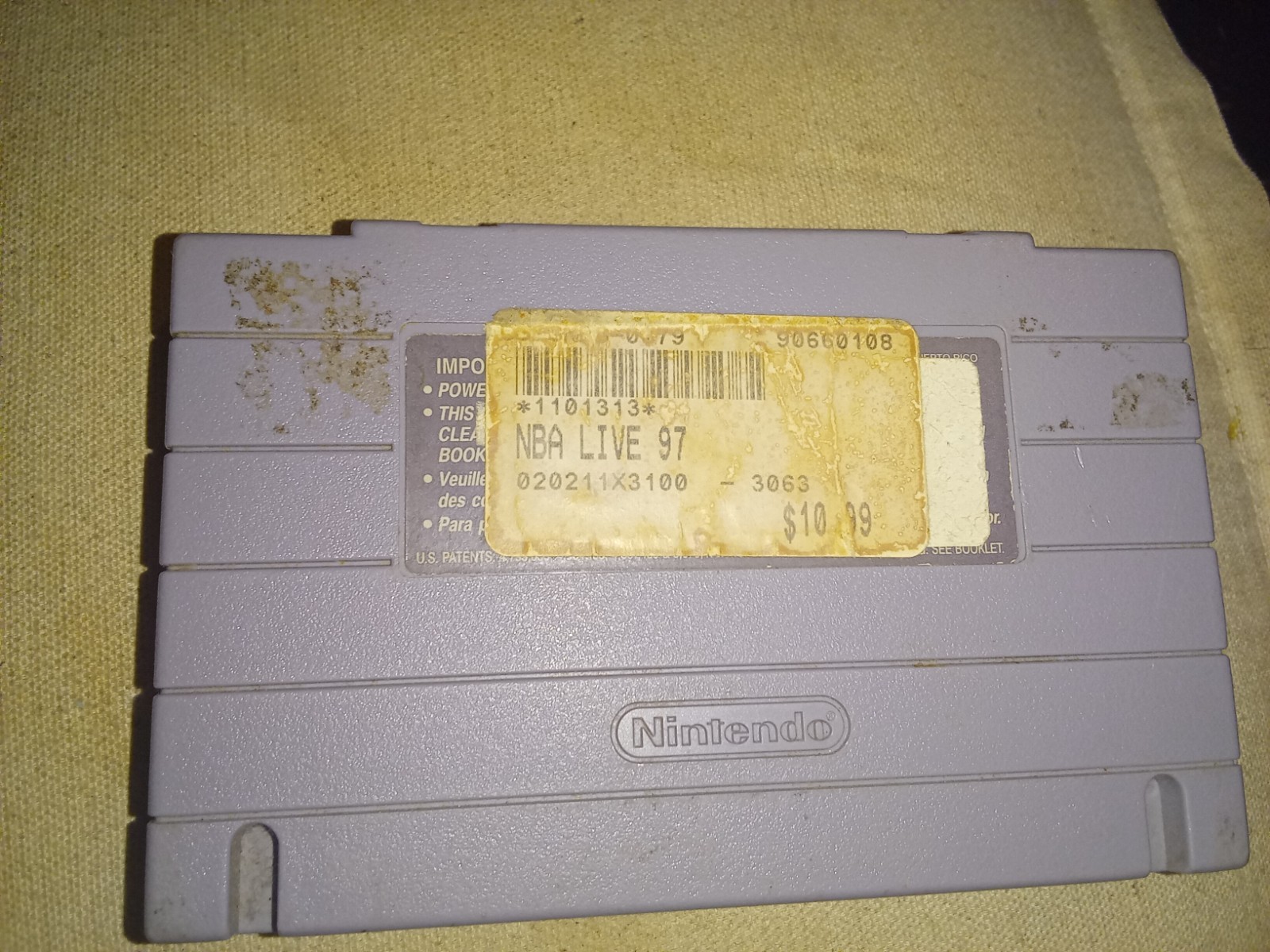 SNES nba live 97