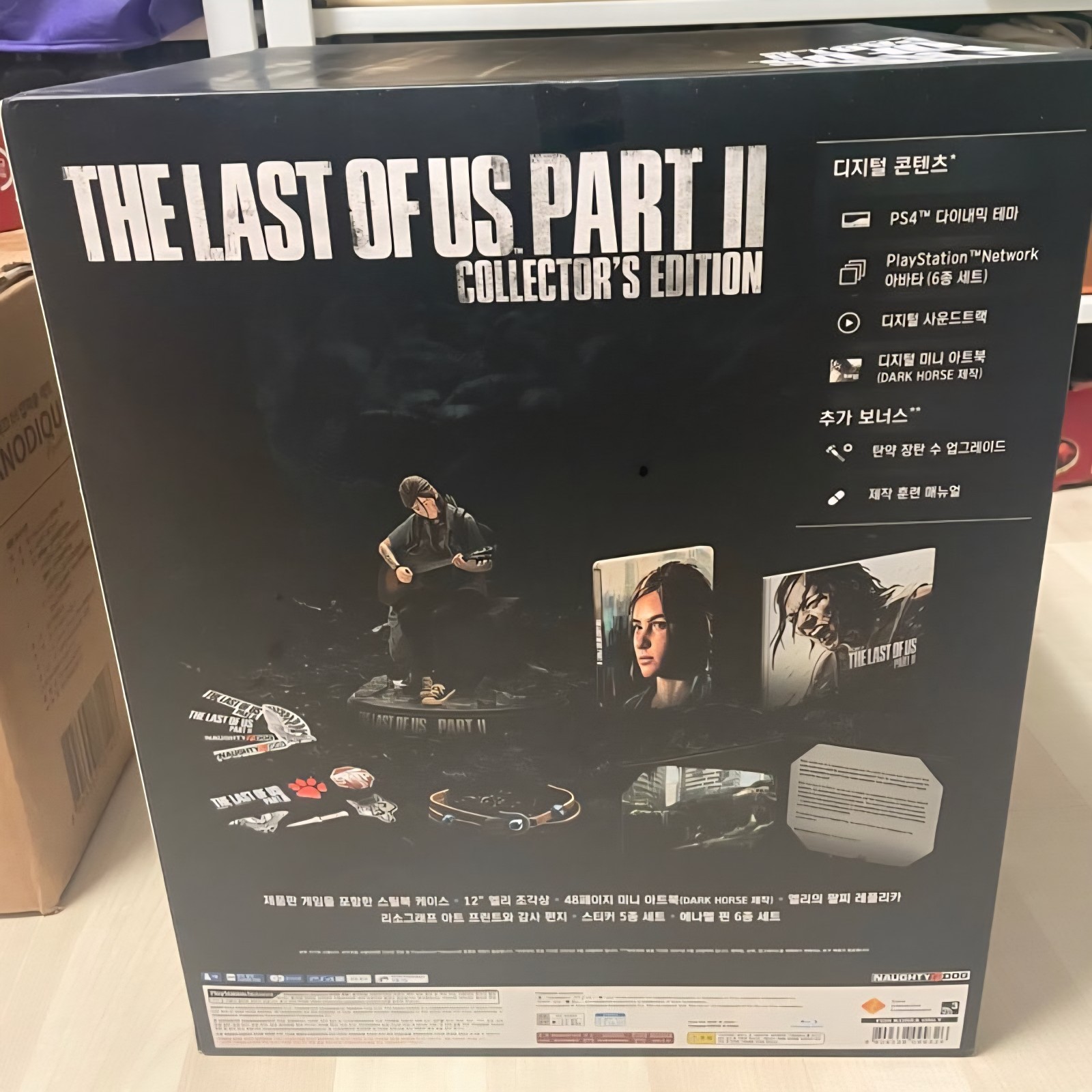 PS4 The Last of Us Part II : Collectors Edition Brand New Factory Sealed Korea