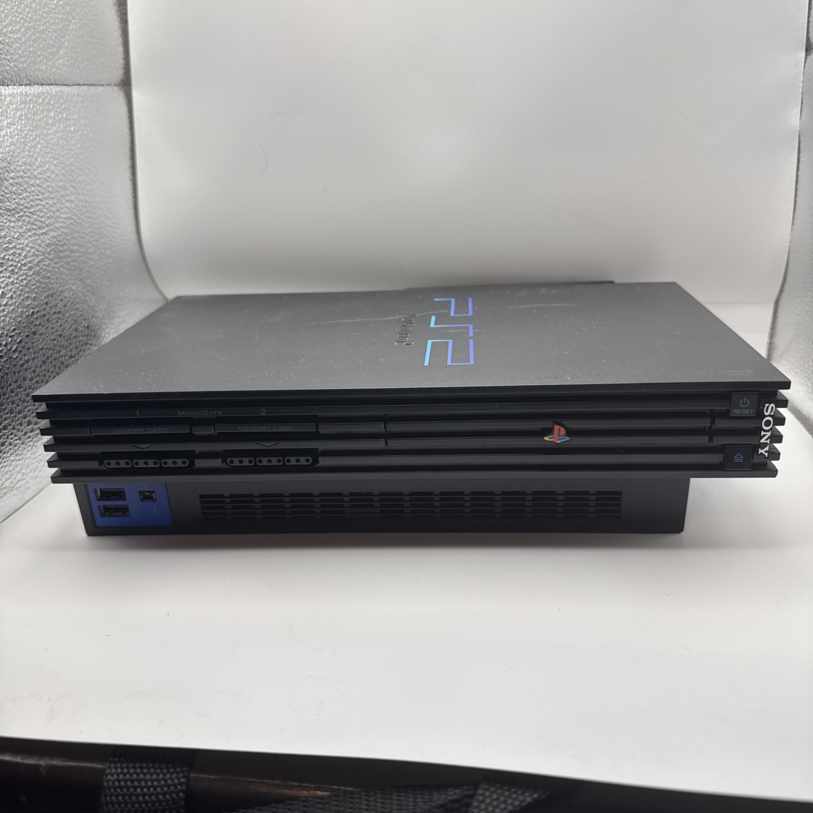 Sony PlayStation 2 Console – Black – Tested Working Great + Cables & Games
