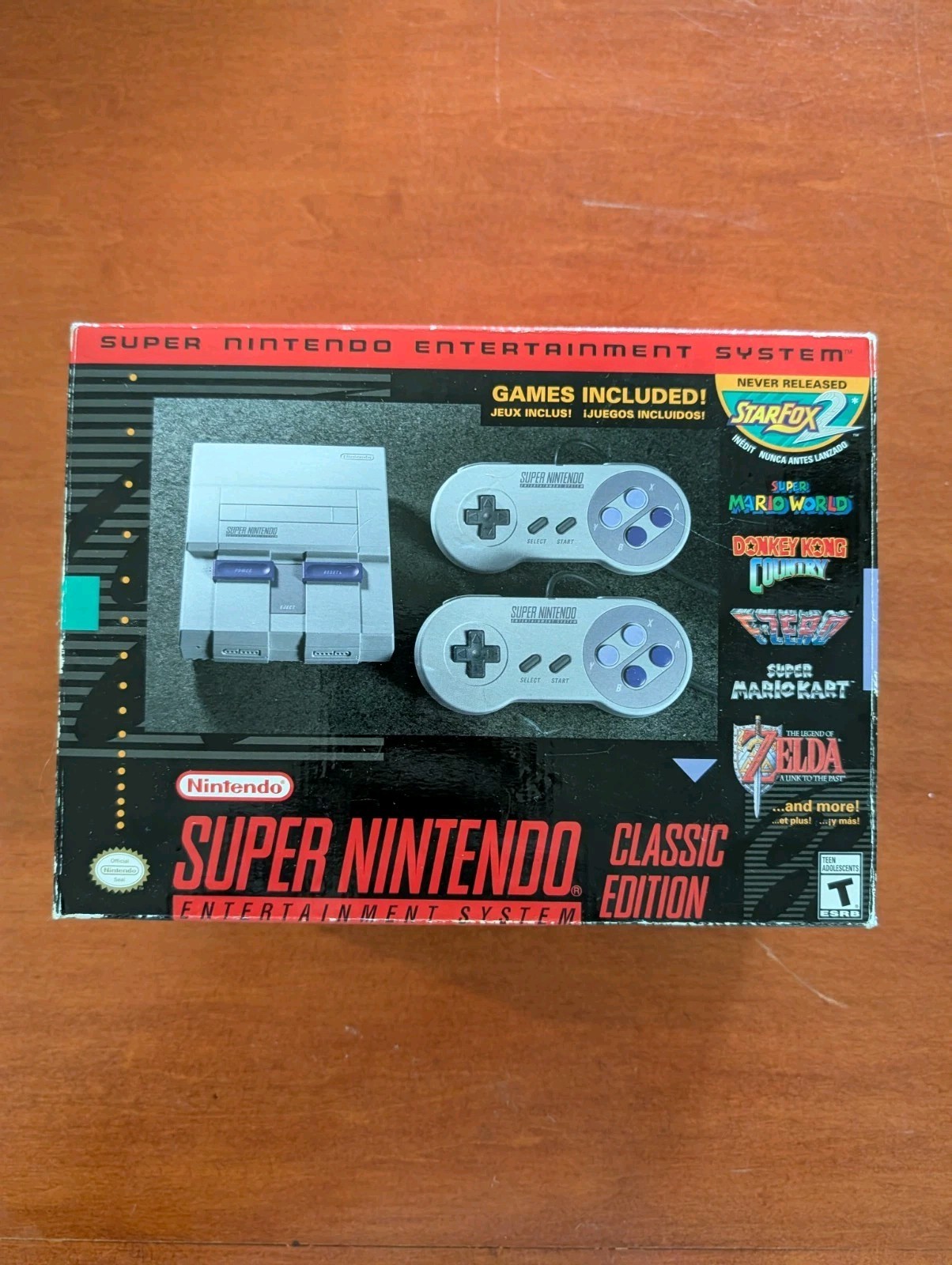 Nintendo Super NES Classic Edition Video Game Console – Gray