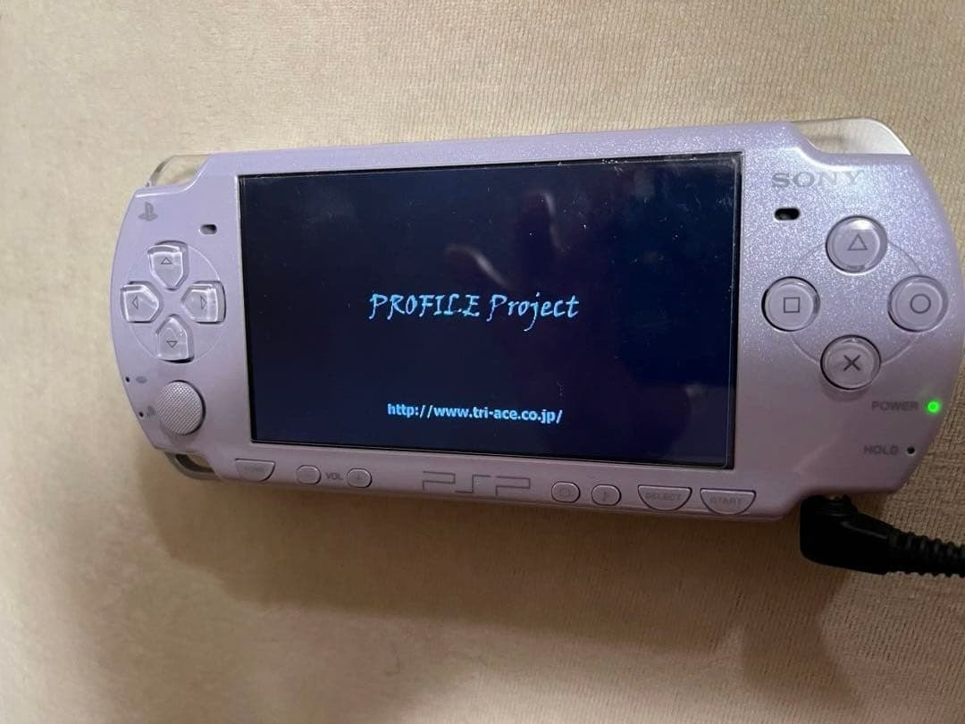 PSP 2000 Lavender Purple Console Valkyrie Profile SAO Game Set Japan