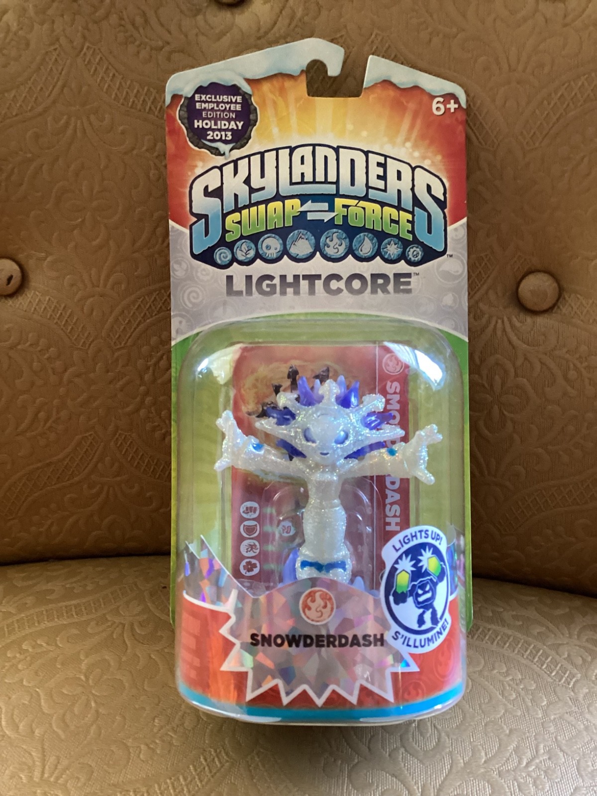 Skylanders Swap Force LIGHTCORE SNOWDERDASH 2013 Exclusive Employee Edition