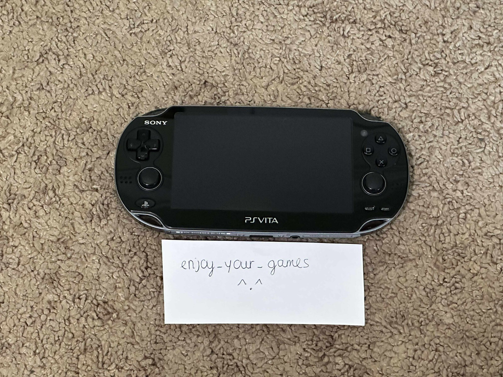 MINT Sony PlayStation PS Vita OLED PCH-1000/1100 Black US Seller – SHIP IN 1-DAY