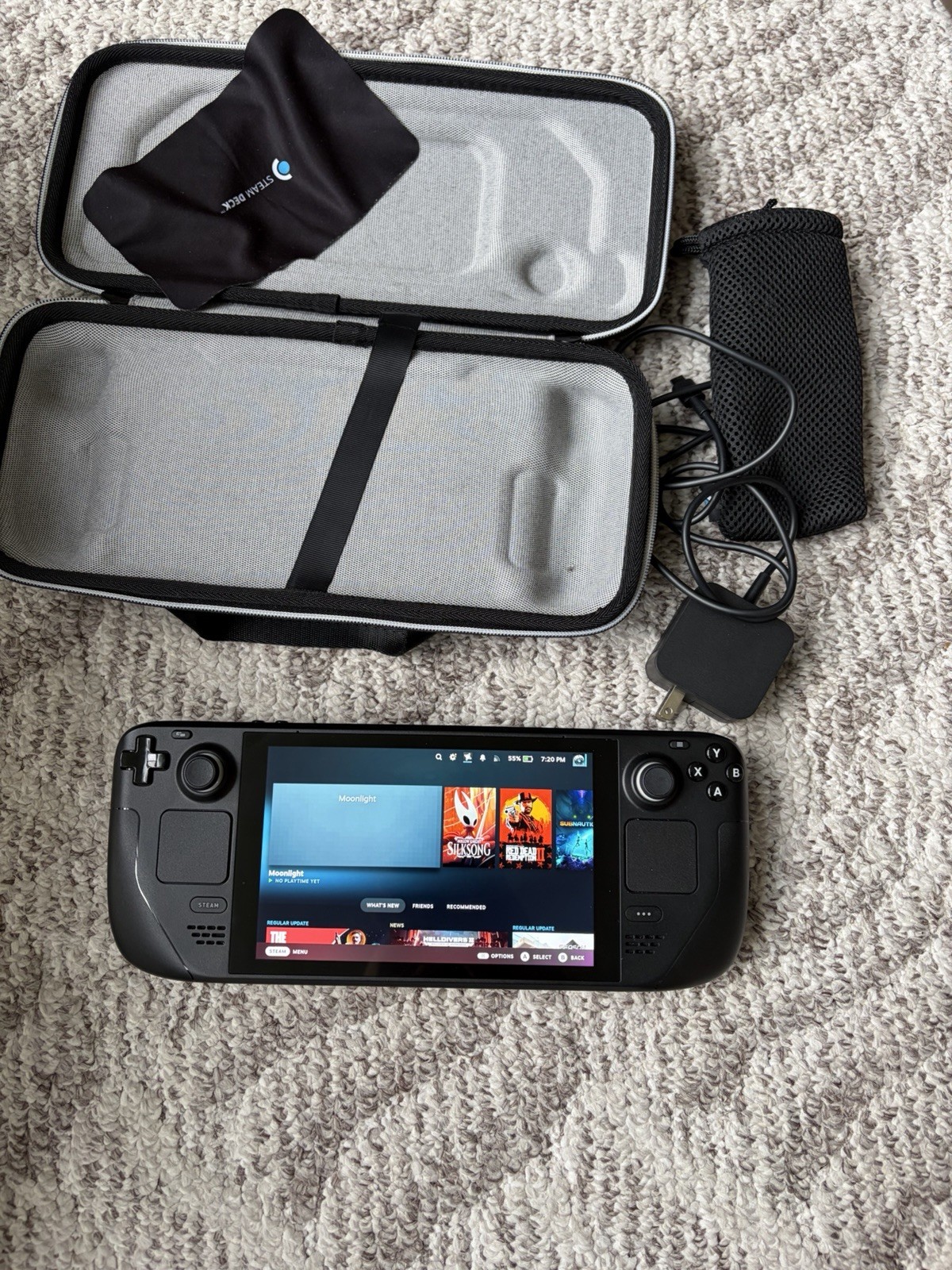 Valve Steam Deck 512GB Handheld Console LCD