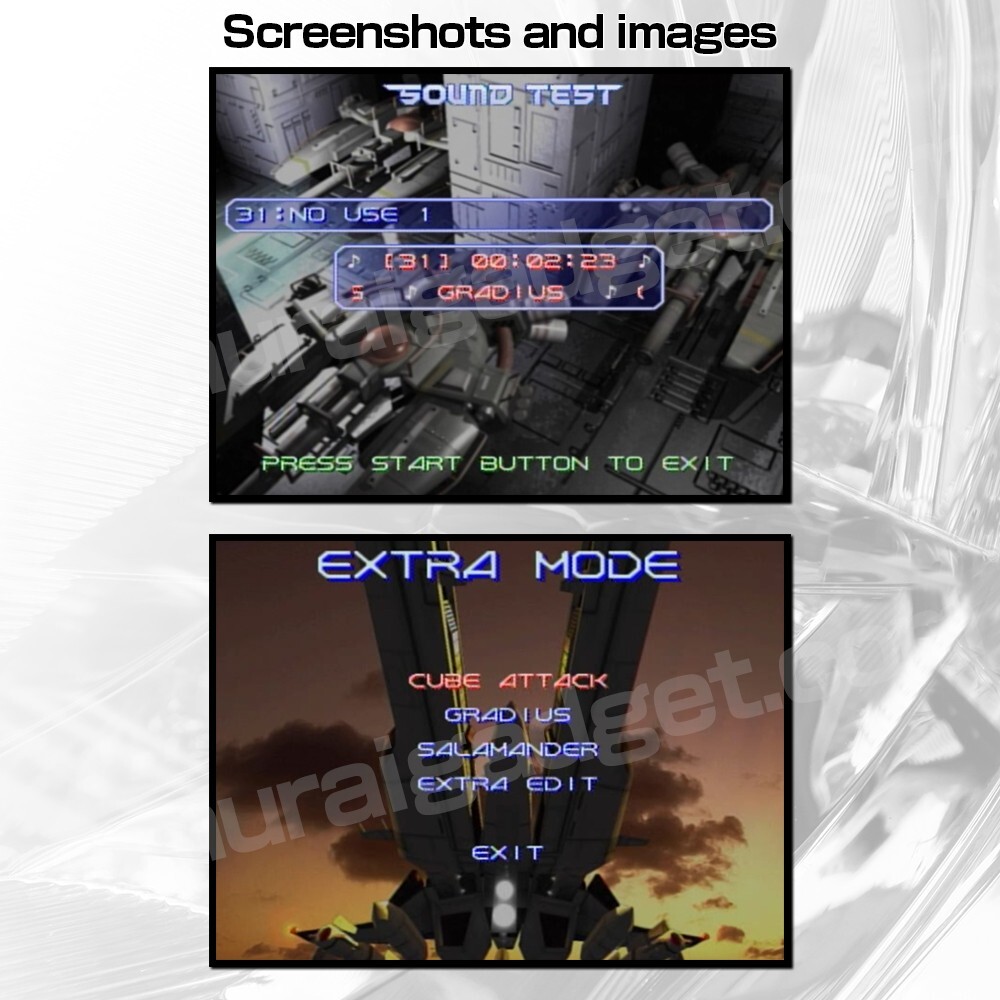 Gradius III and IV (Nemesis 3 & 4) PS2 [Japanese NTSC-J] PlayStation 2 KONAMI