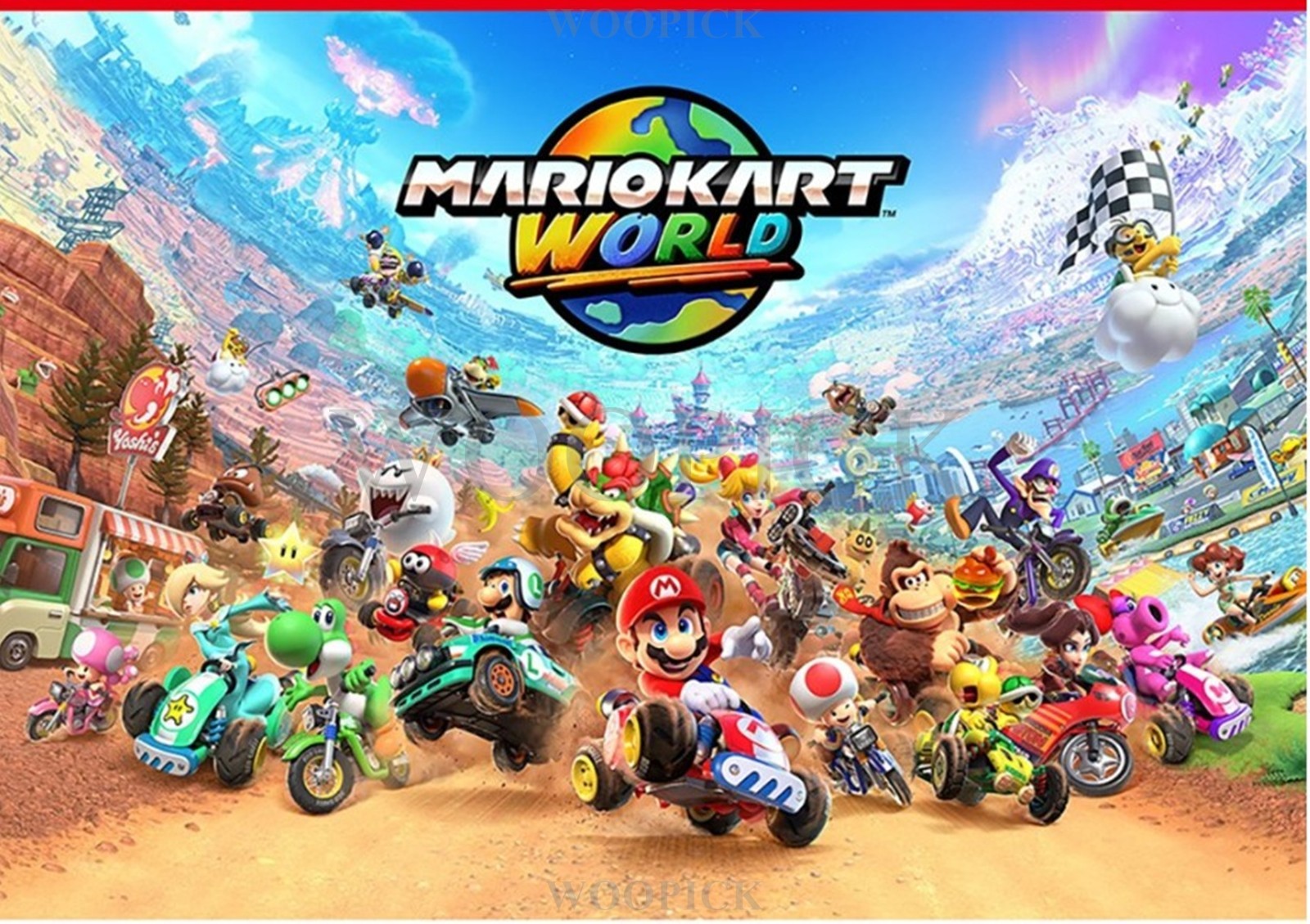 Nintendo Switch 2 Console 256GB + MARIO KART WORLD BUNDLE Korean Version