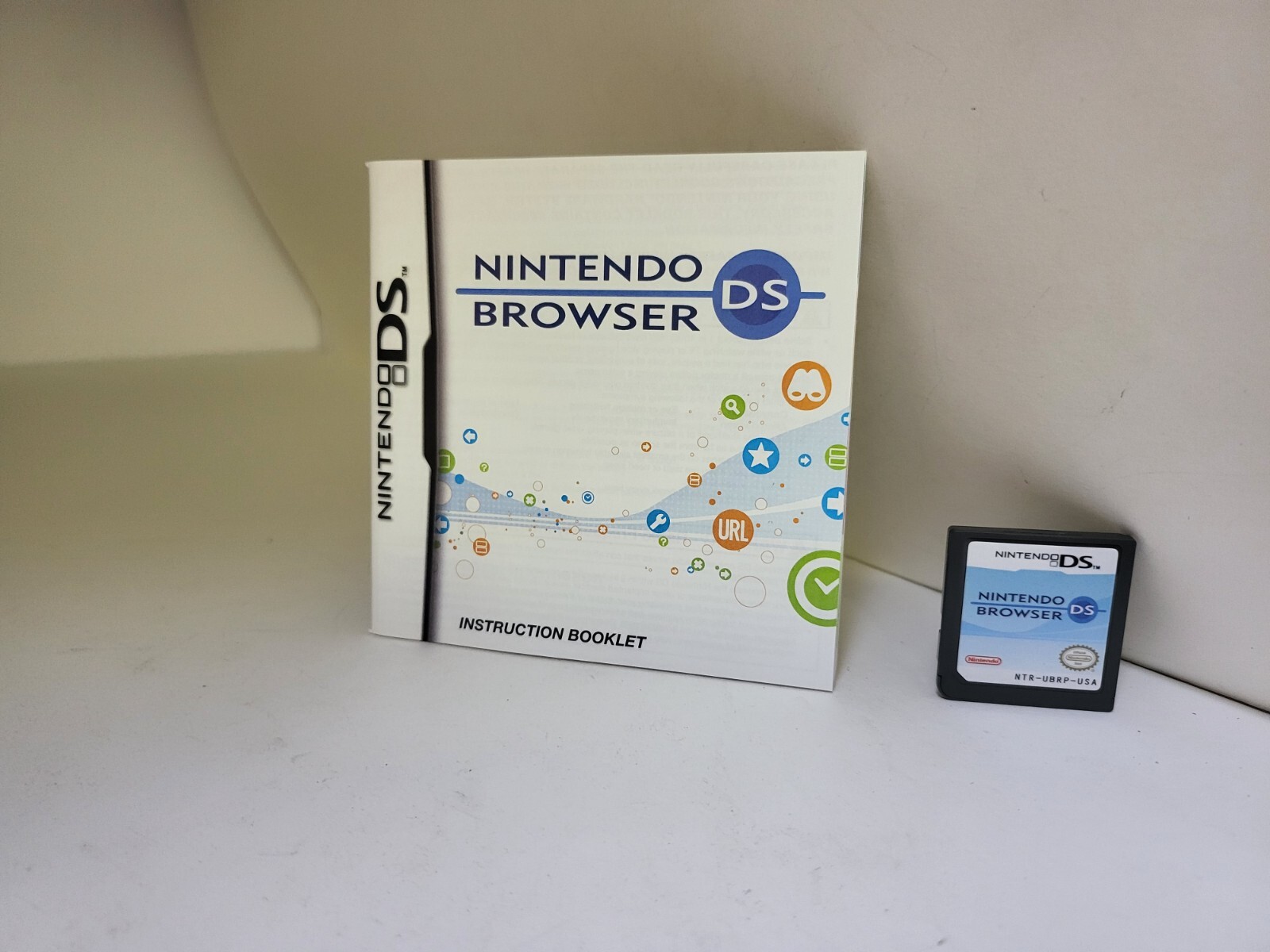 NEW Nintendo DS & DS Lite Internet Browser Cartridge & Manual #P7