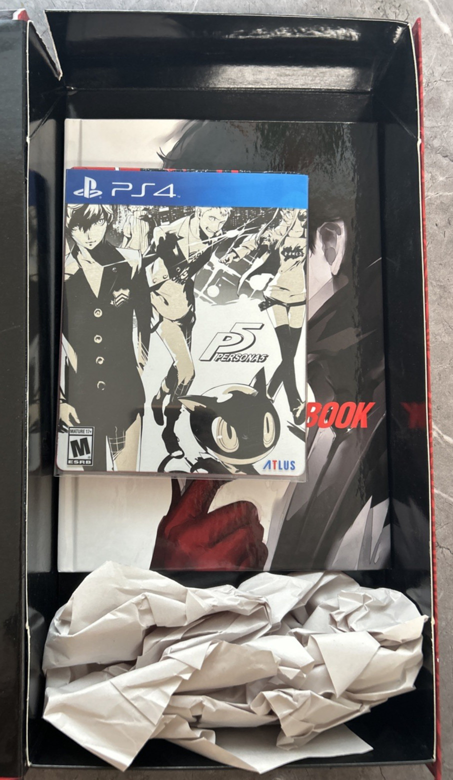 Persona 5: Take Your Heart – Limited Premium Edition for PS4 || Missing items