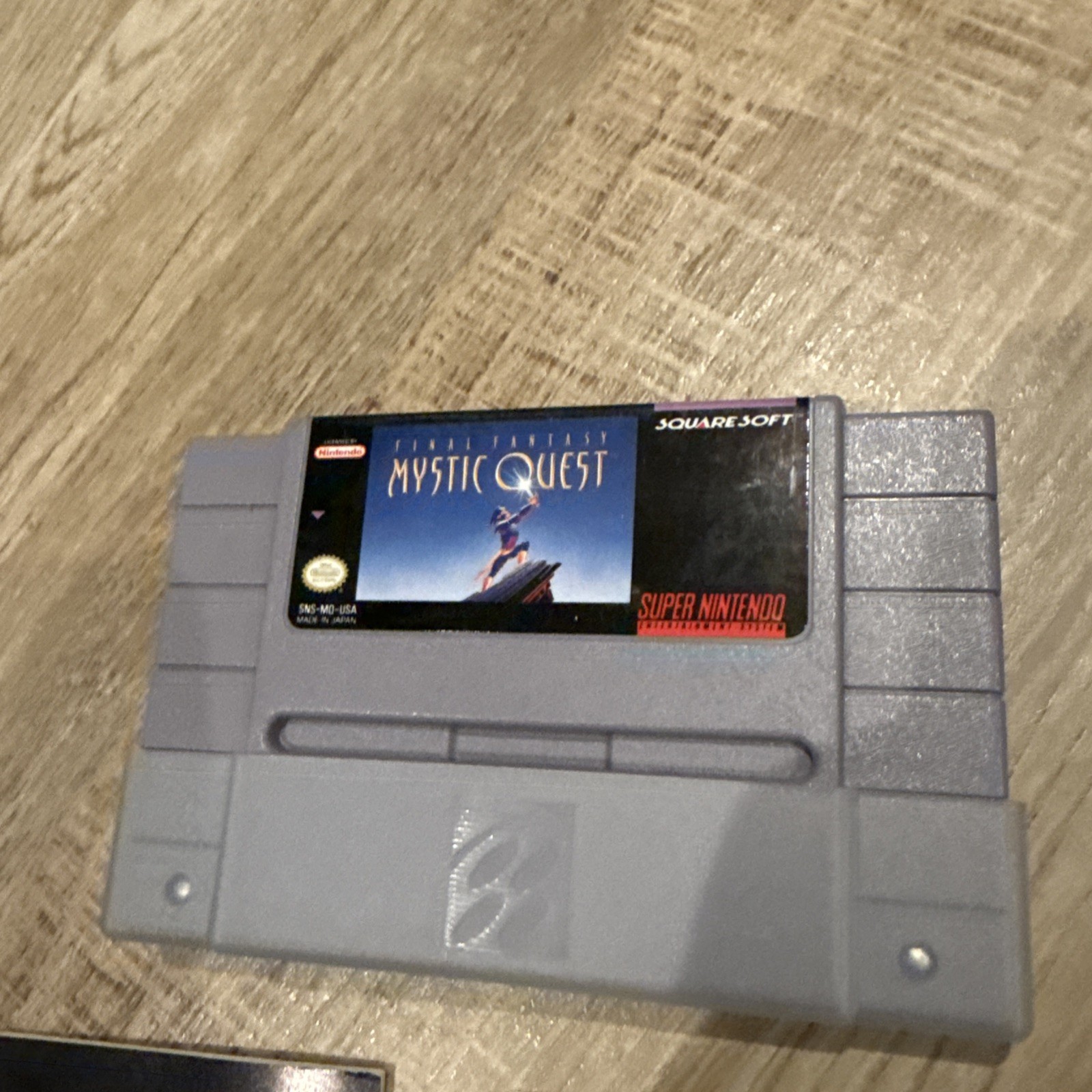 Final Fantasy: Mystic Quest SNES Cartridge with Manual & Map Included *Tested*