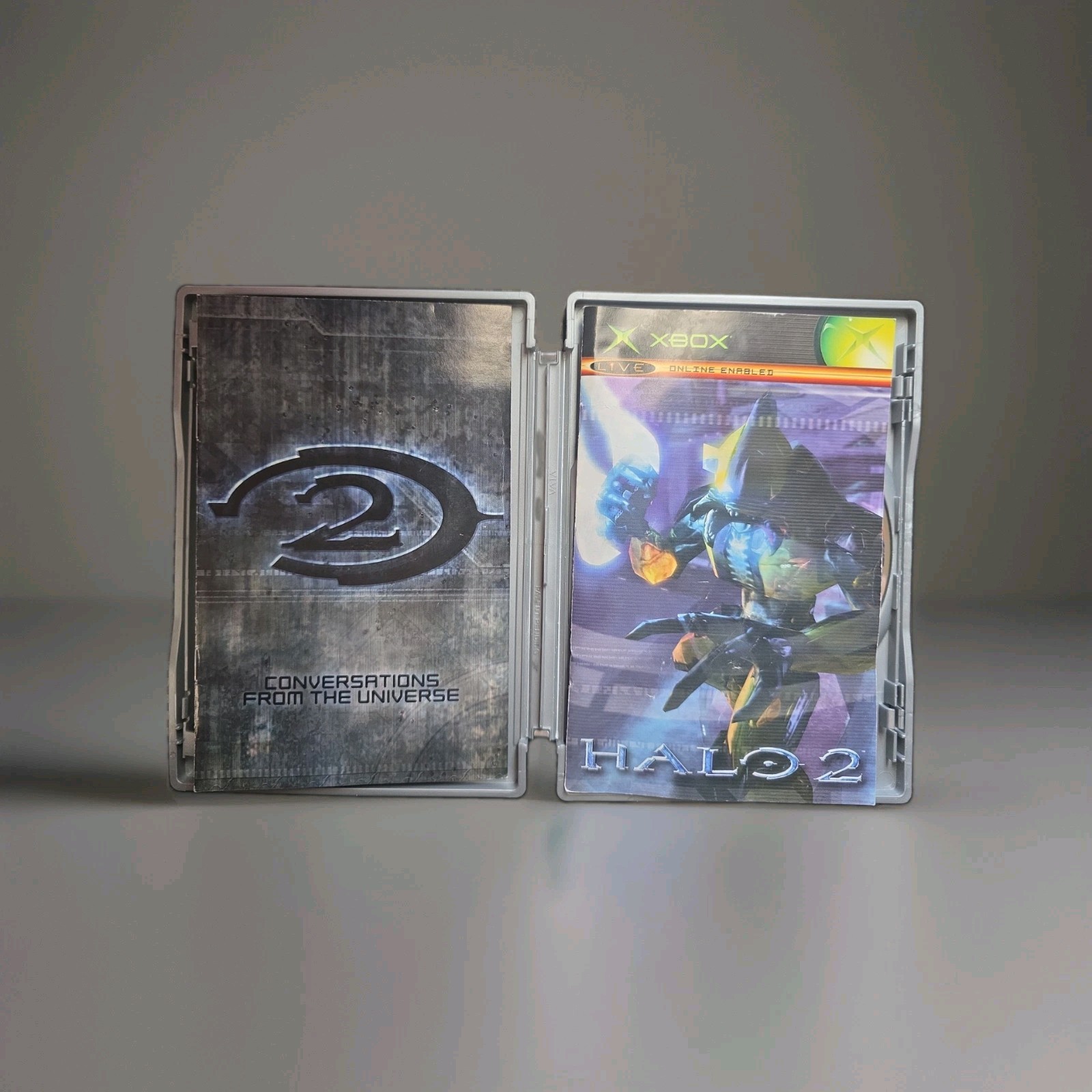 Halo 2: Limited Collector’s Edition Xbox Discs + Steelbook Case + Inserts