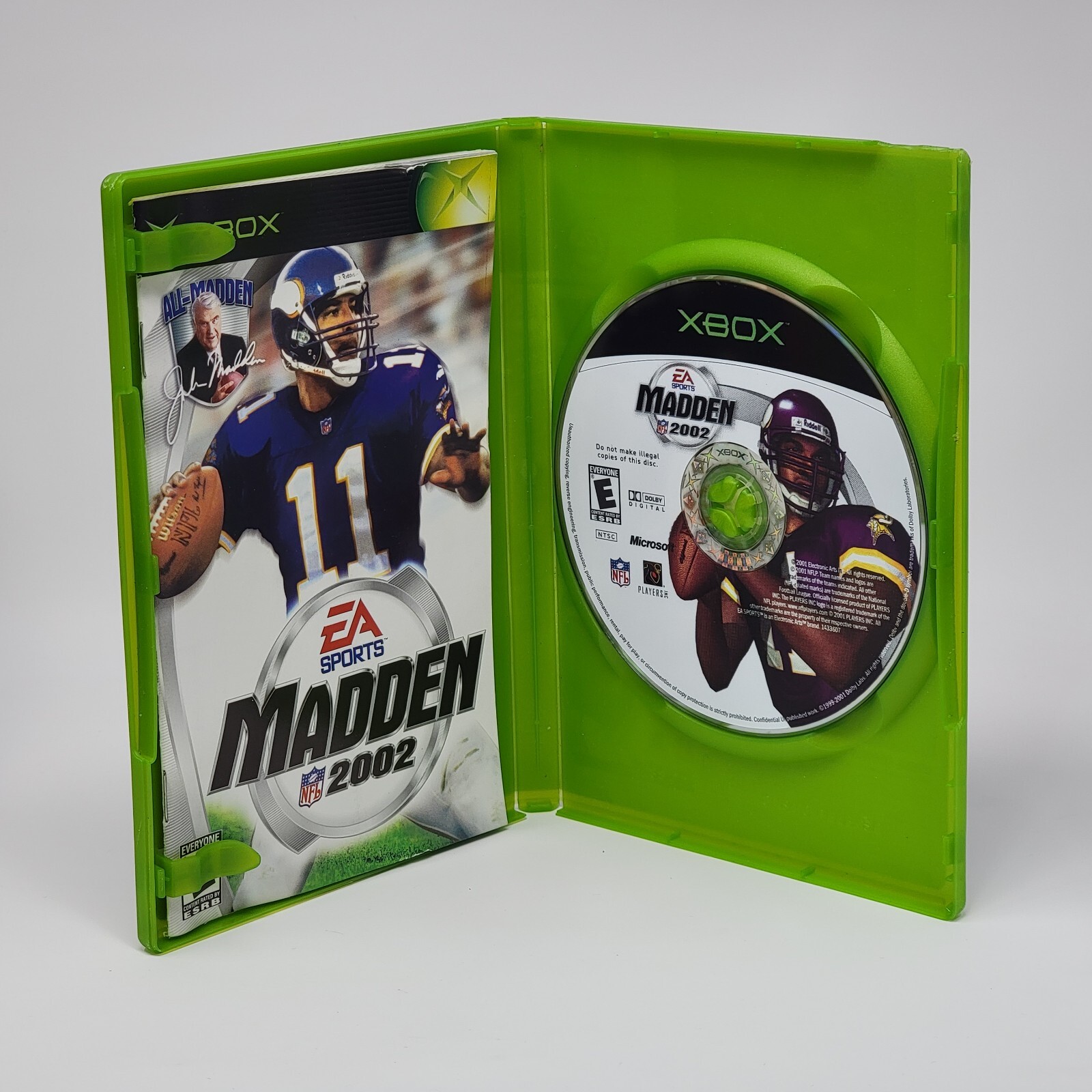 Madden NFL 2002 (Original Xbox) CIB COMPLETE & TESTED
