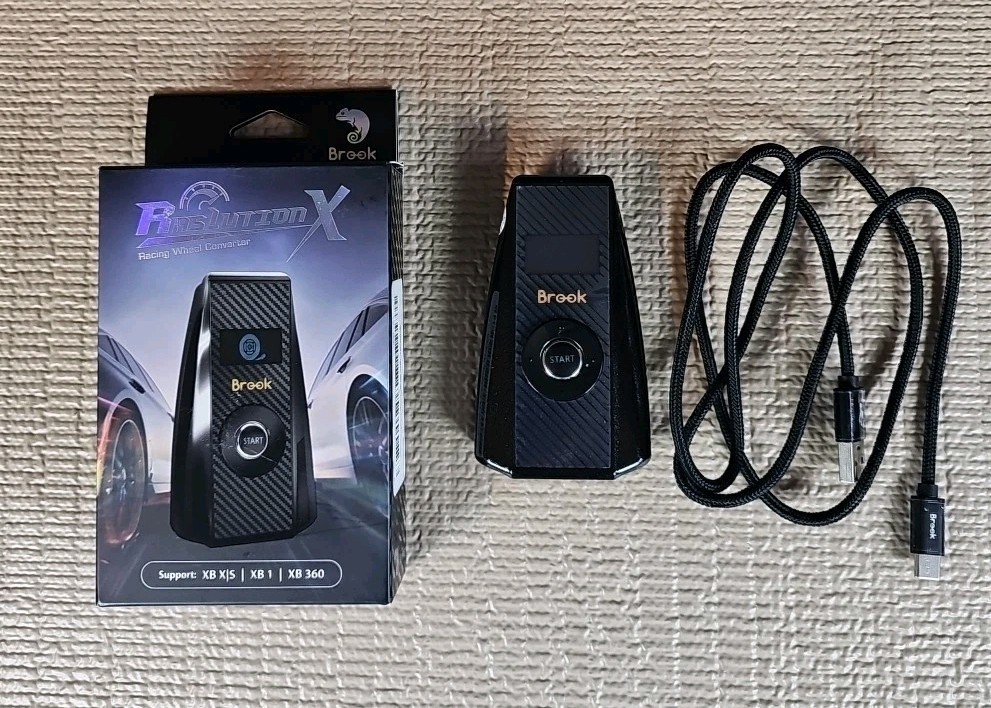 Brook Ras1ution X: Xbox Racing Wheel Converter, Adapter for Series X|S, One 360