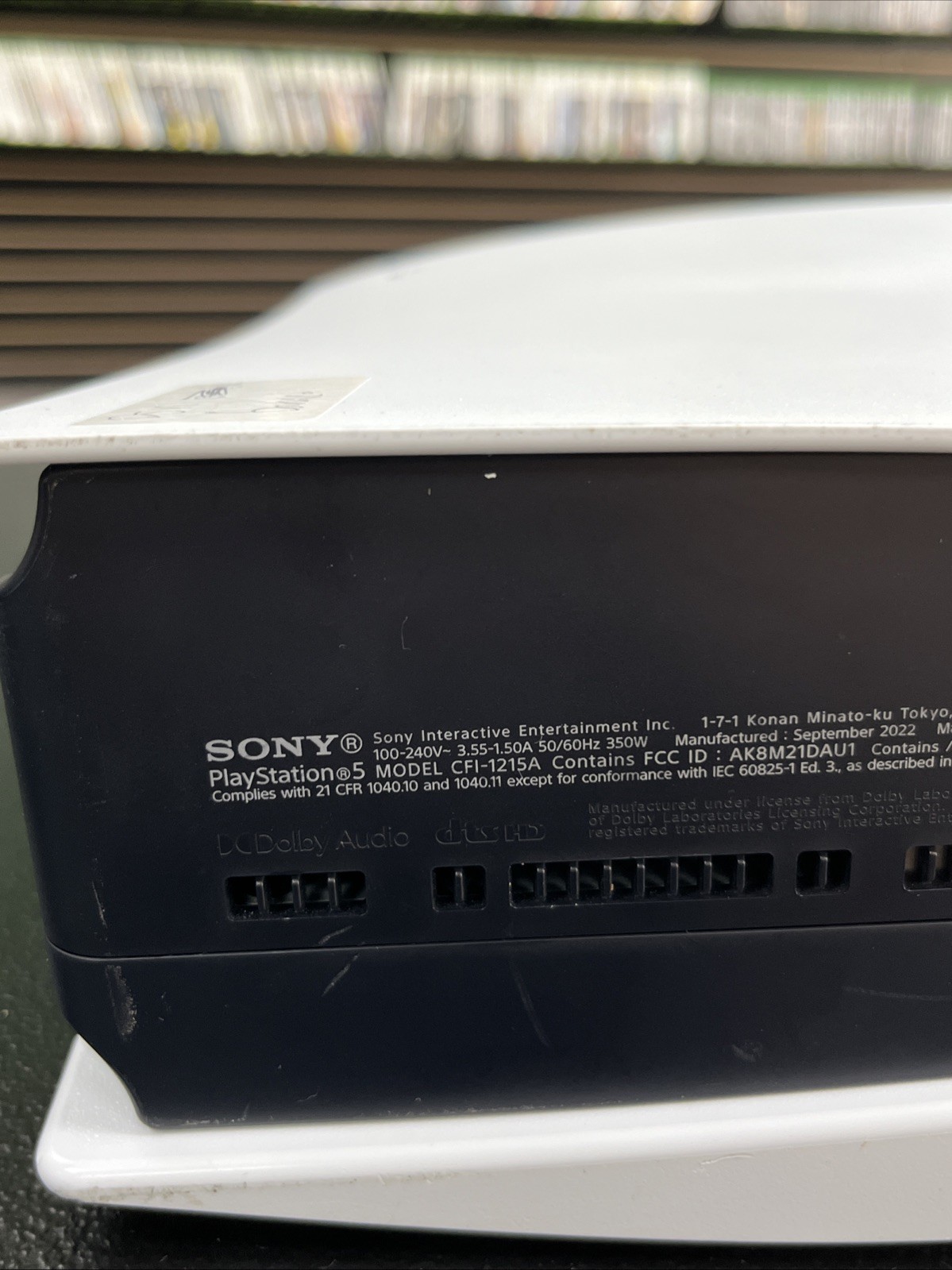 Sony PlayStation 5 CFI-1215A Disc Ed. Console ⭐️PSN BANNED ⭐️ For Parts (T24)