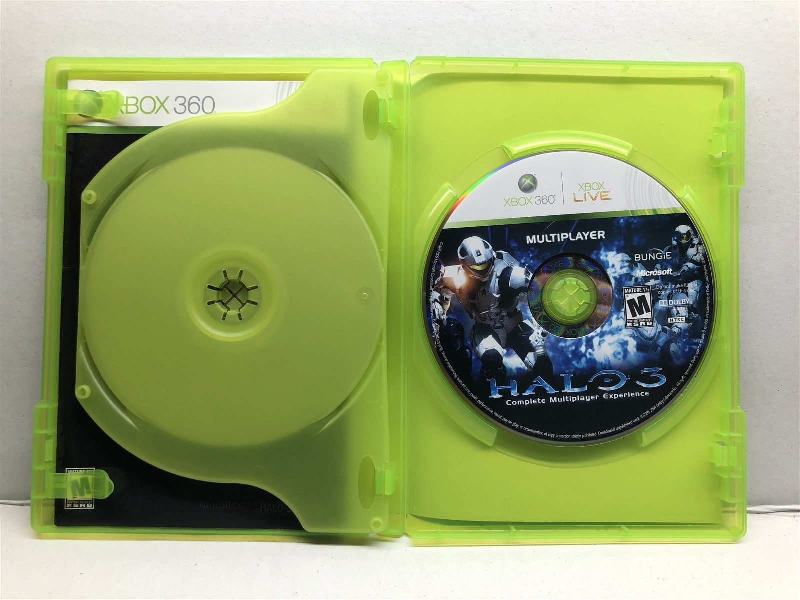 Halo 3: ODST (Xbox 360, 2009) Complete w/ Manual – Tested Working – Free Ship