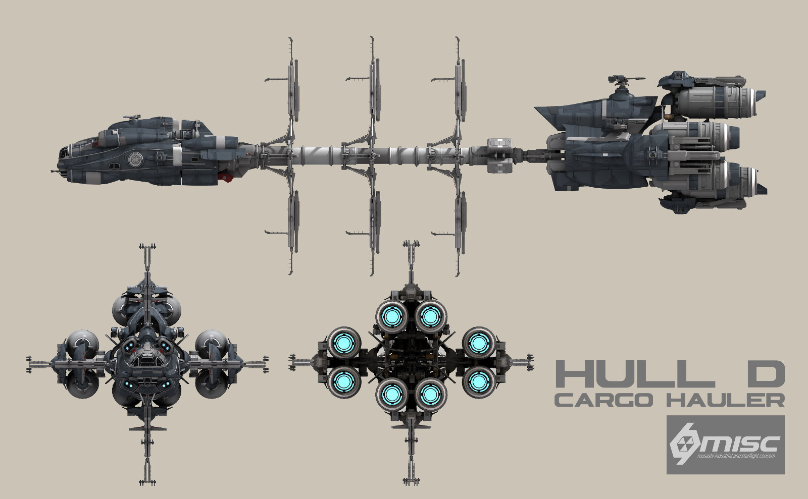 Star Citizen (PC, 2015) Prowler to Hull D Upgrade