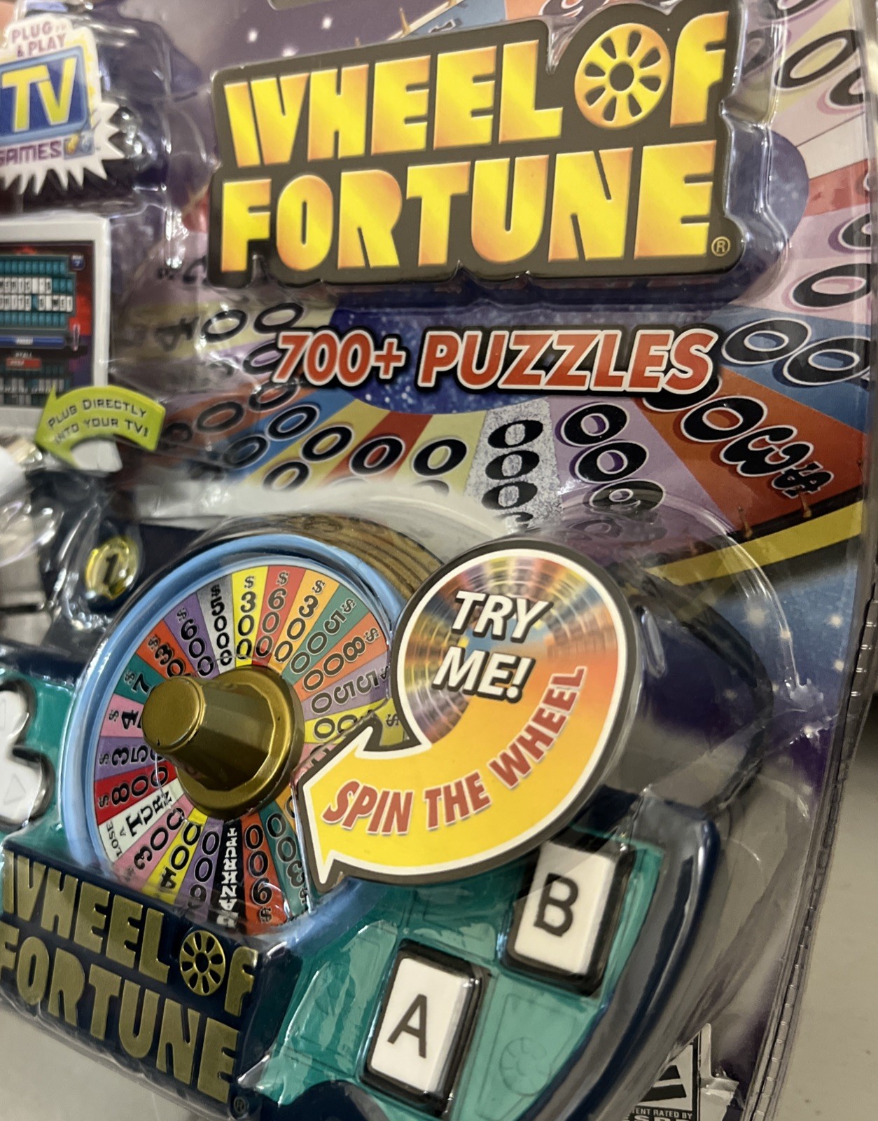 Wheel of Fortune TV Games Jakks Pacific (TV game systems, 2006) see photos