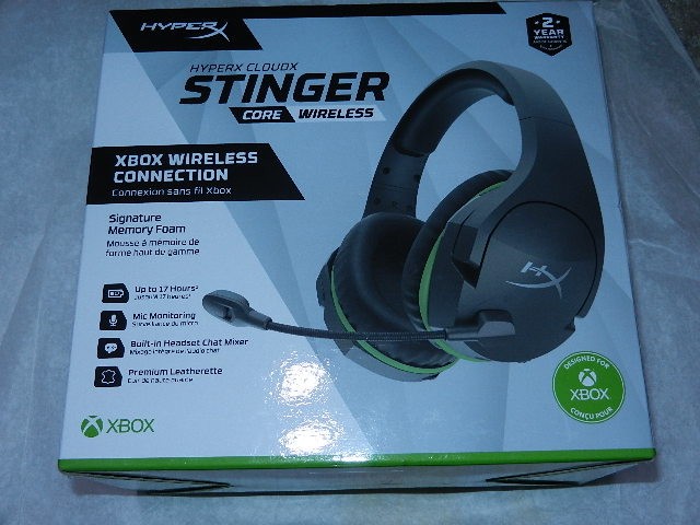 new no warranty HyperX CloudX Stinger Core Wireless Gaming Headset Xbox one x s