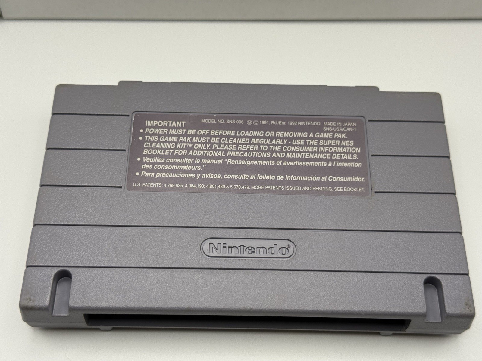 Super Nintendo SNES SNS-001 Console Bundle Working w/Cords & Mario All stars