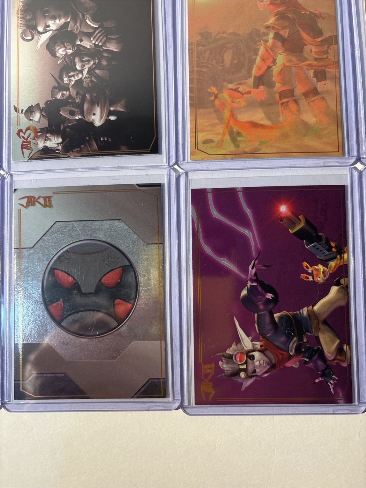 Limited Run Games Jak & Daxter Precursor Legacy Foil Trading Cards 2 3 Full Set