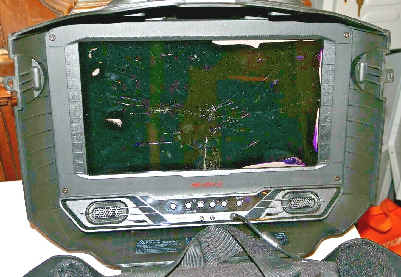 GAEMS G155 Sentry Personal Gaming Environment Portable Monitor as is