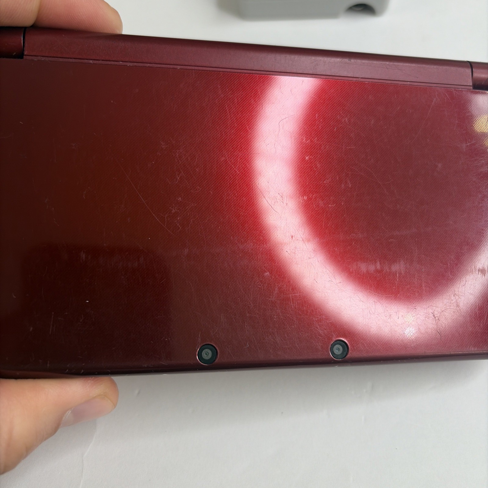 New Nintendo 3DS XL Red Console US Model – Top IPS Tested! W Charger Stylus