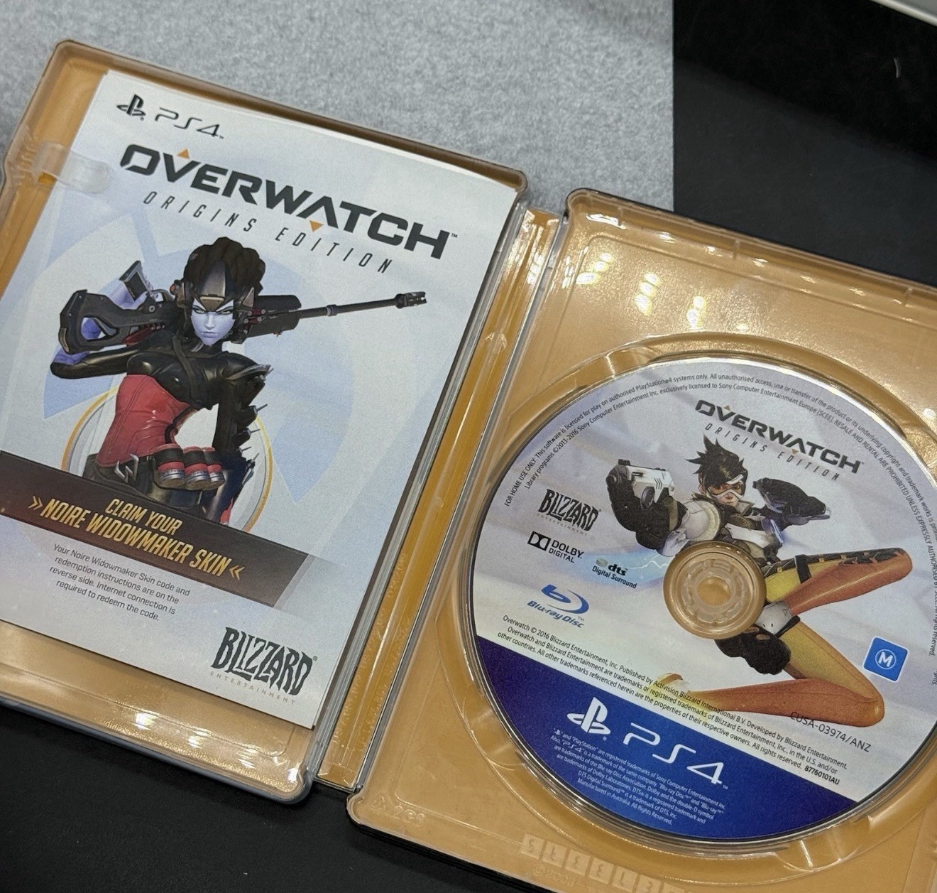 Overwatch Sony PS4 Collectors Edition 2016 New Sealed Figure, Mint & Complete
