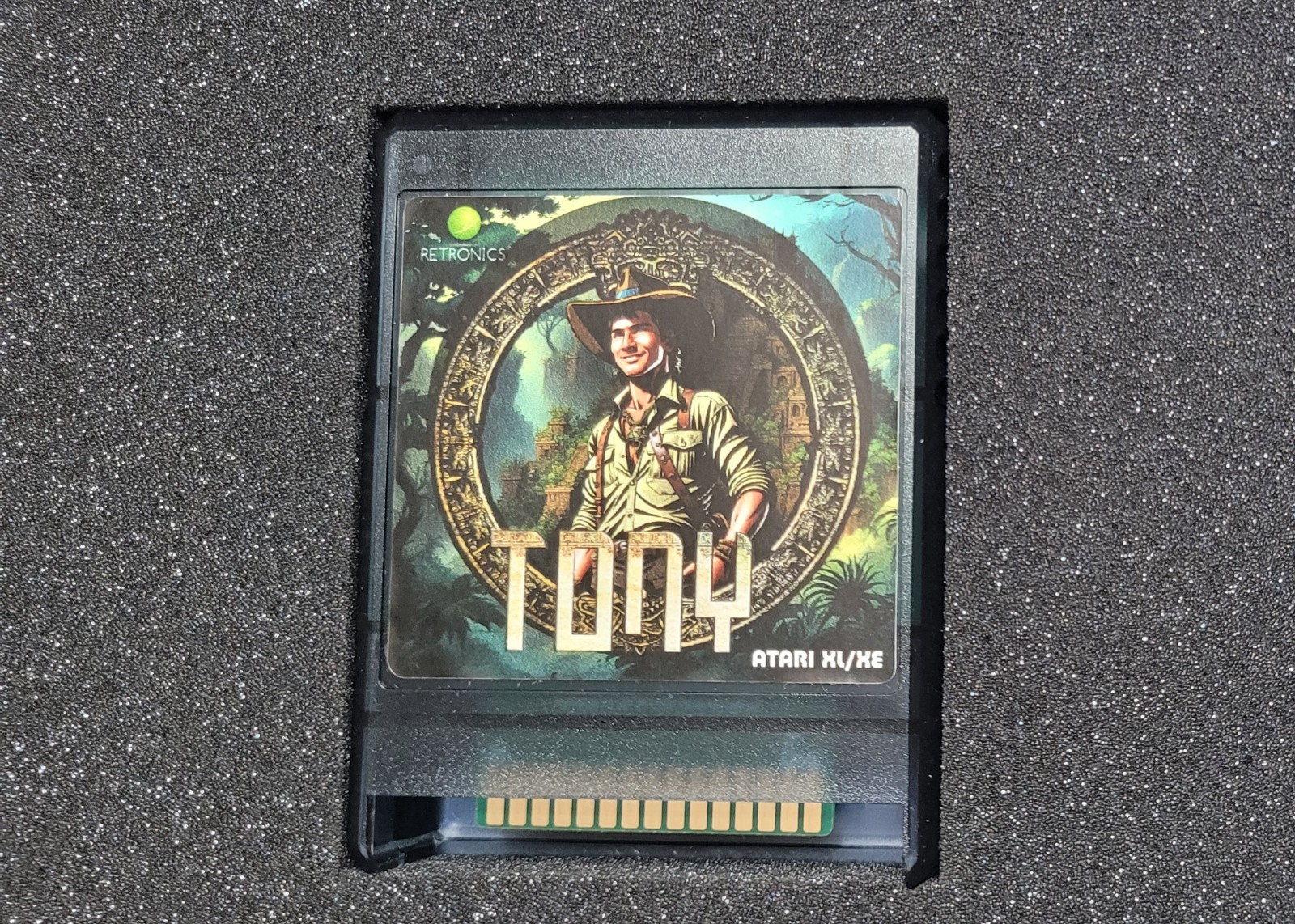 Tony MONTEZUMA’S GOLD Atari XL/XE Game cartridge In Box tested working 8Bit