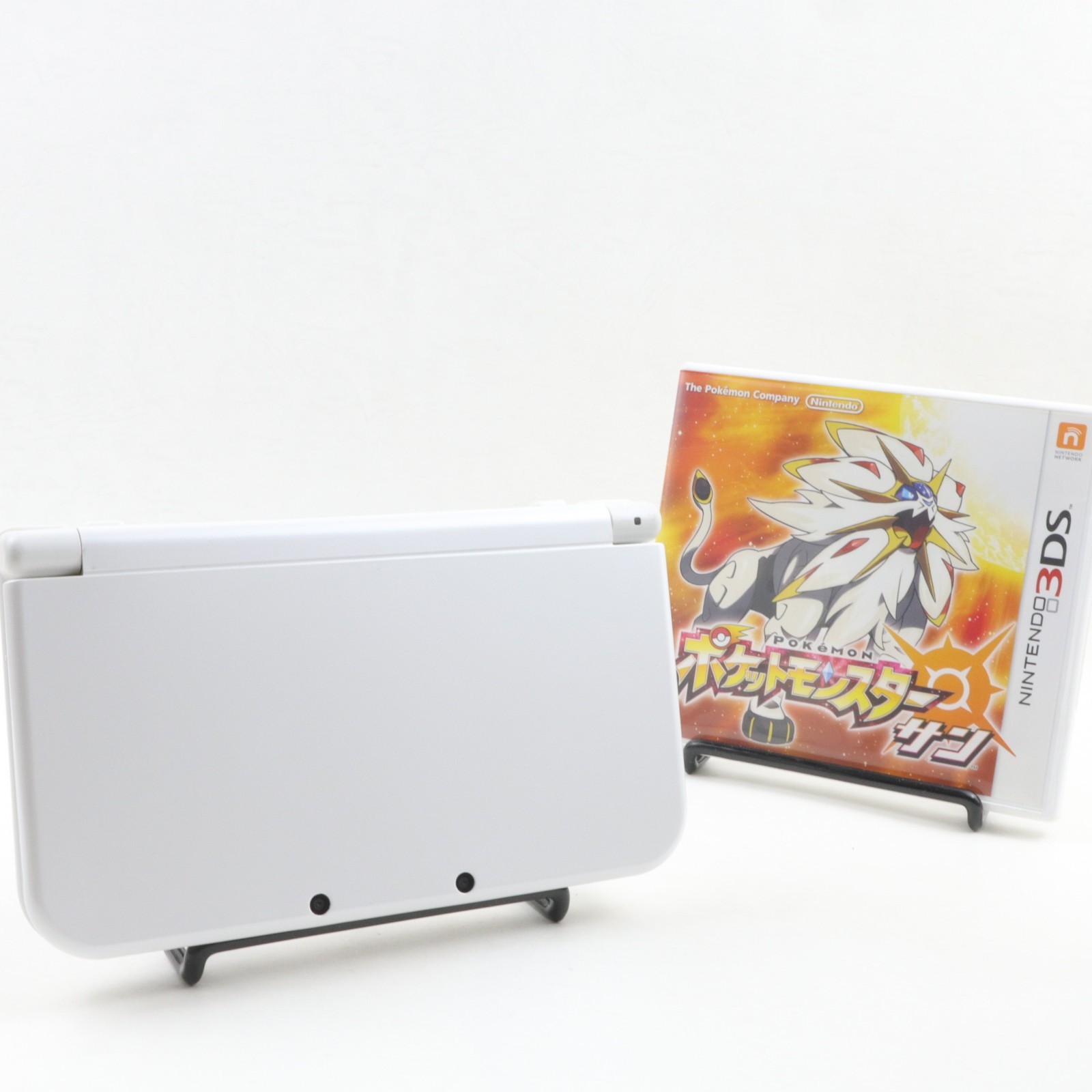 New Nintendo 3DS XL LL Console Dual IPS LCD Pearl White Excellent / Region Free