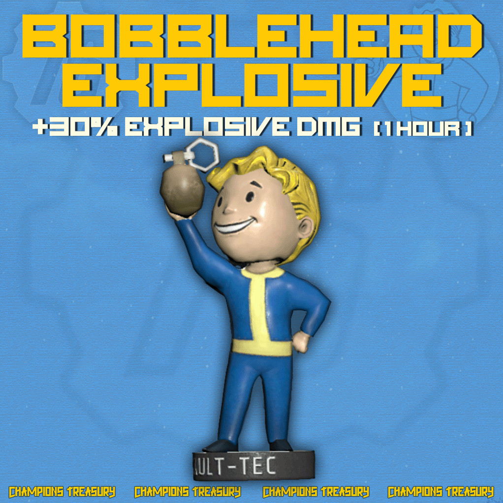 FALLOUT 76 PC x250 BOBBLEHEADS EXPLOSIVE [DIGITAL IN-GAME ITEM]